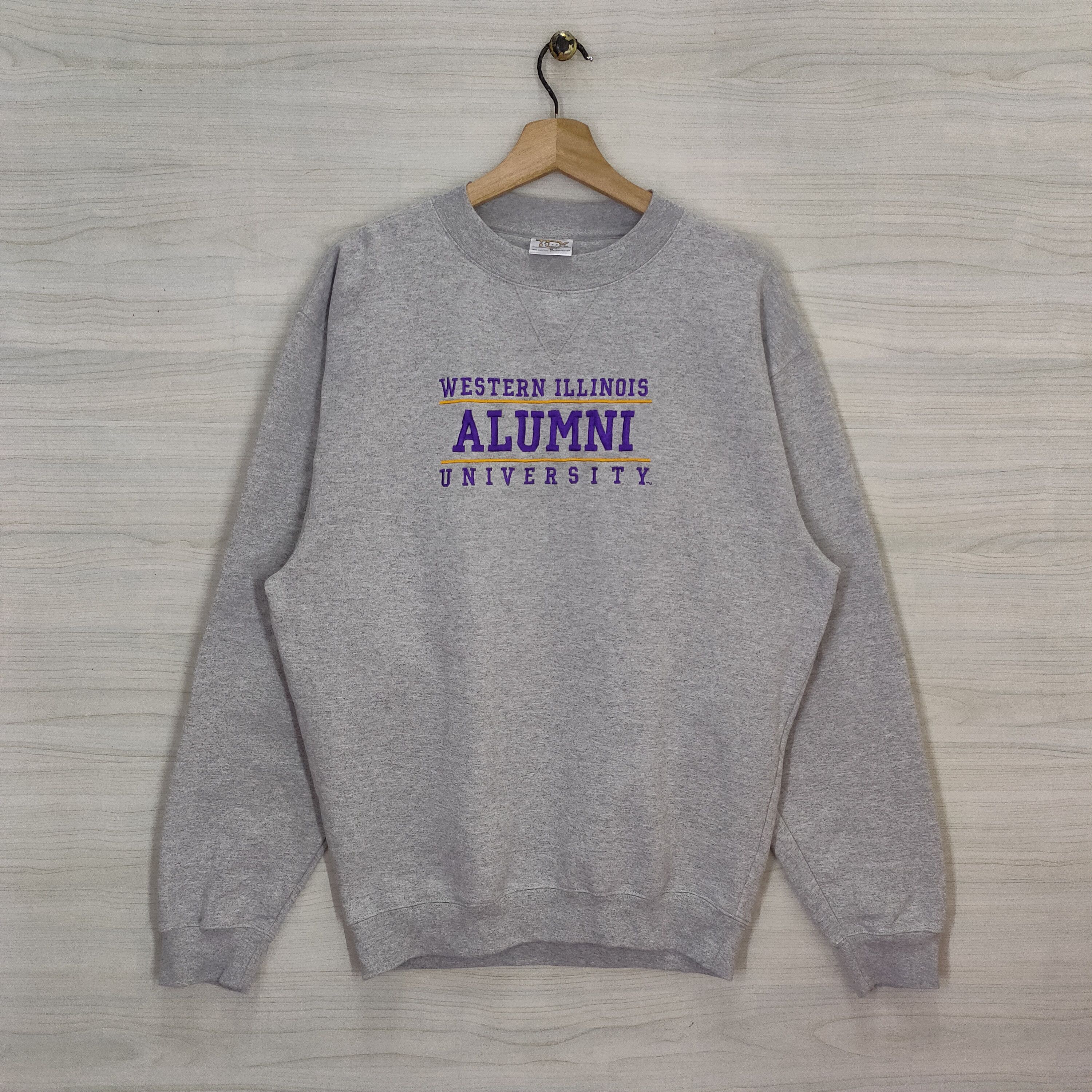 Vtg 90s Western Illinois University Alumni Crewneck