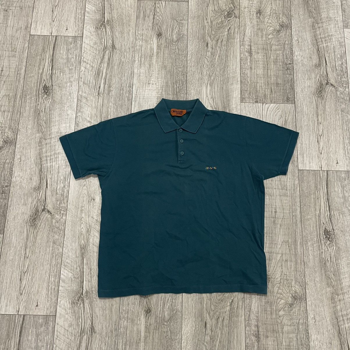 MISSONI ARCHIVAL POLO VINTAGE 80s T-SHIRT 90s