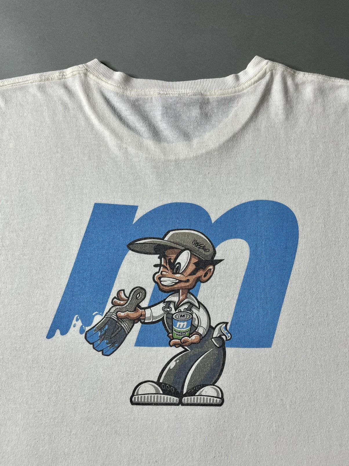 Mossimo VINTAGE 90’S MOSSIMO PAINT “PREMIUM GRADE” GRAFFITI T-SHIRT Size US L / EU 52-54 / 3 - 14 Thumbnail