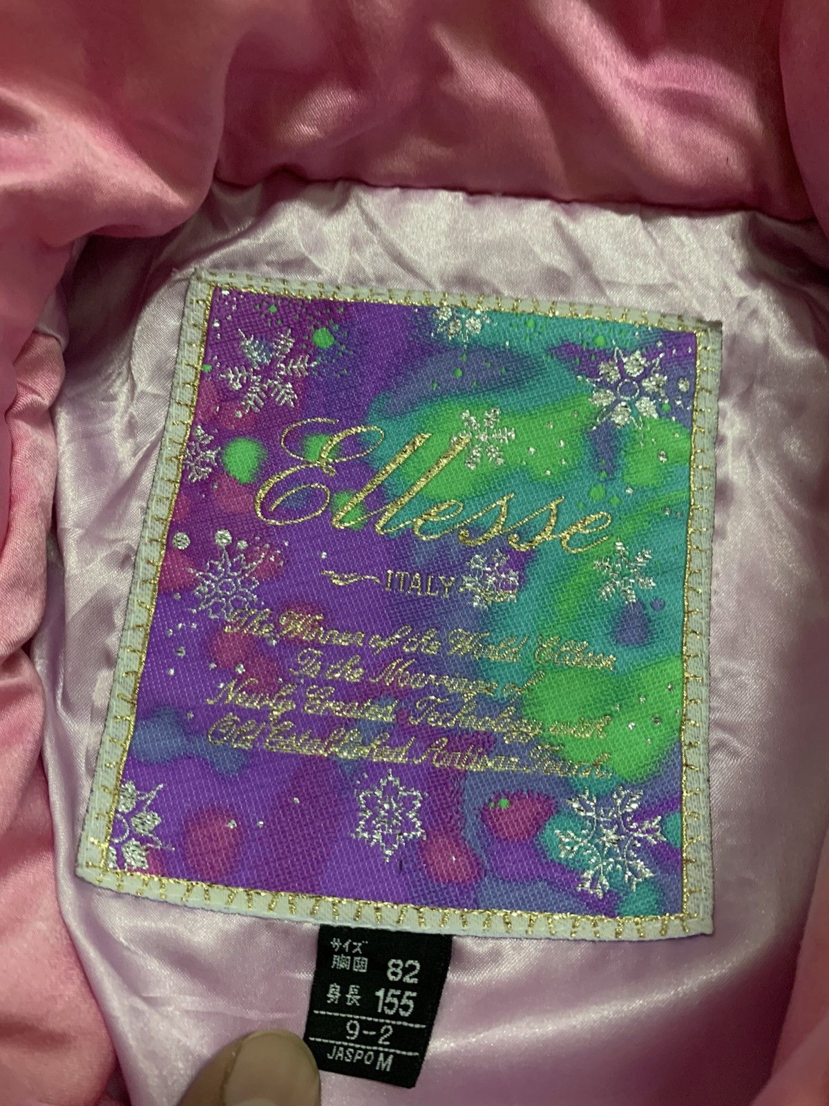 Ellesse × Japanese Brand Floral Fullprint Ski Jacket Eleesse Italy Size US M / EU 48-50 / 2 - 8 Thumbnail