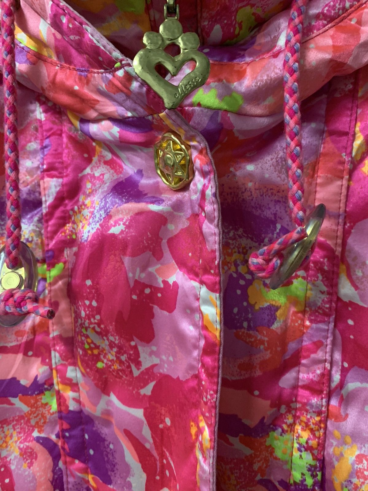 Ellesse × Japanese Brand Floral Fullprint Ski Jacket Eleesse Italy Size US M / EU 48-50 / 2 - 7 Thumbnail