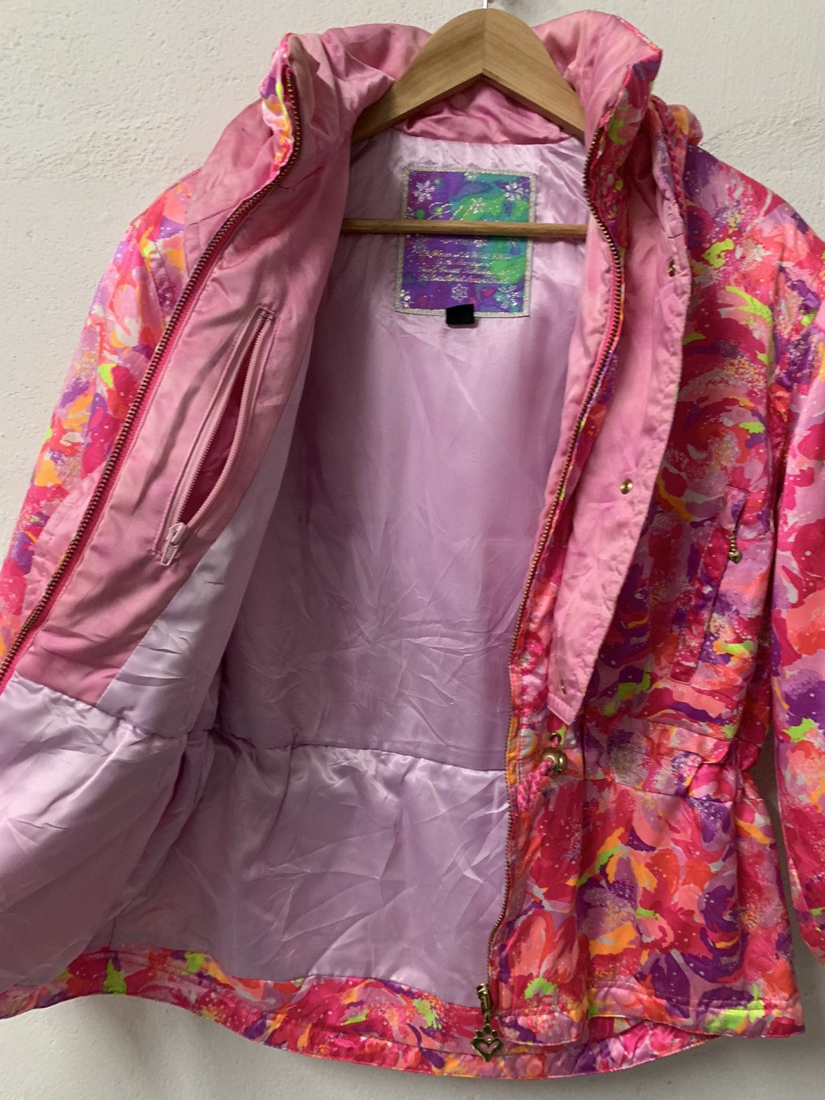 Ellesse × Japanese Brand Floral Fullprint Ski Jacket Eleesse Italy Size US M / EU 48-50 / 2 - 6 Thumbnail