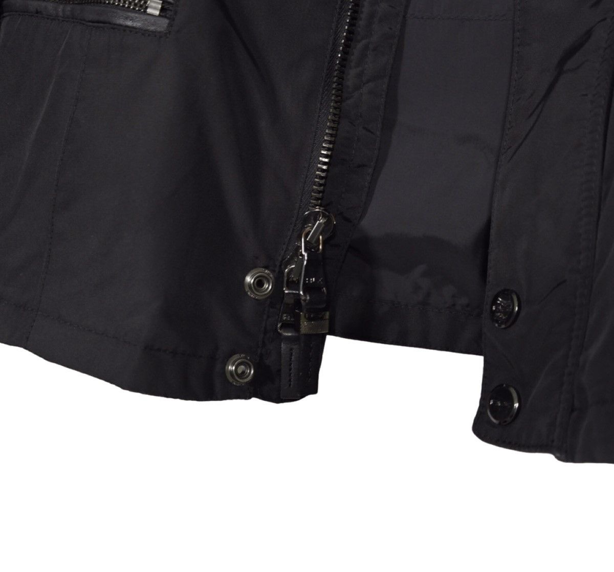Ralph Lauren Black Label Ralph Lauren RLX Nylon Moto Jacket Womens Sz M Black Size M / US 6-8 / IT 42-44 - 14 Thumbnail