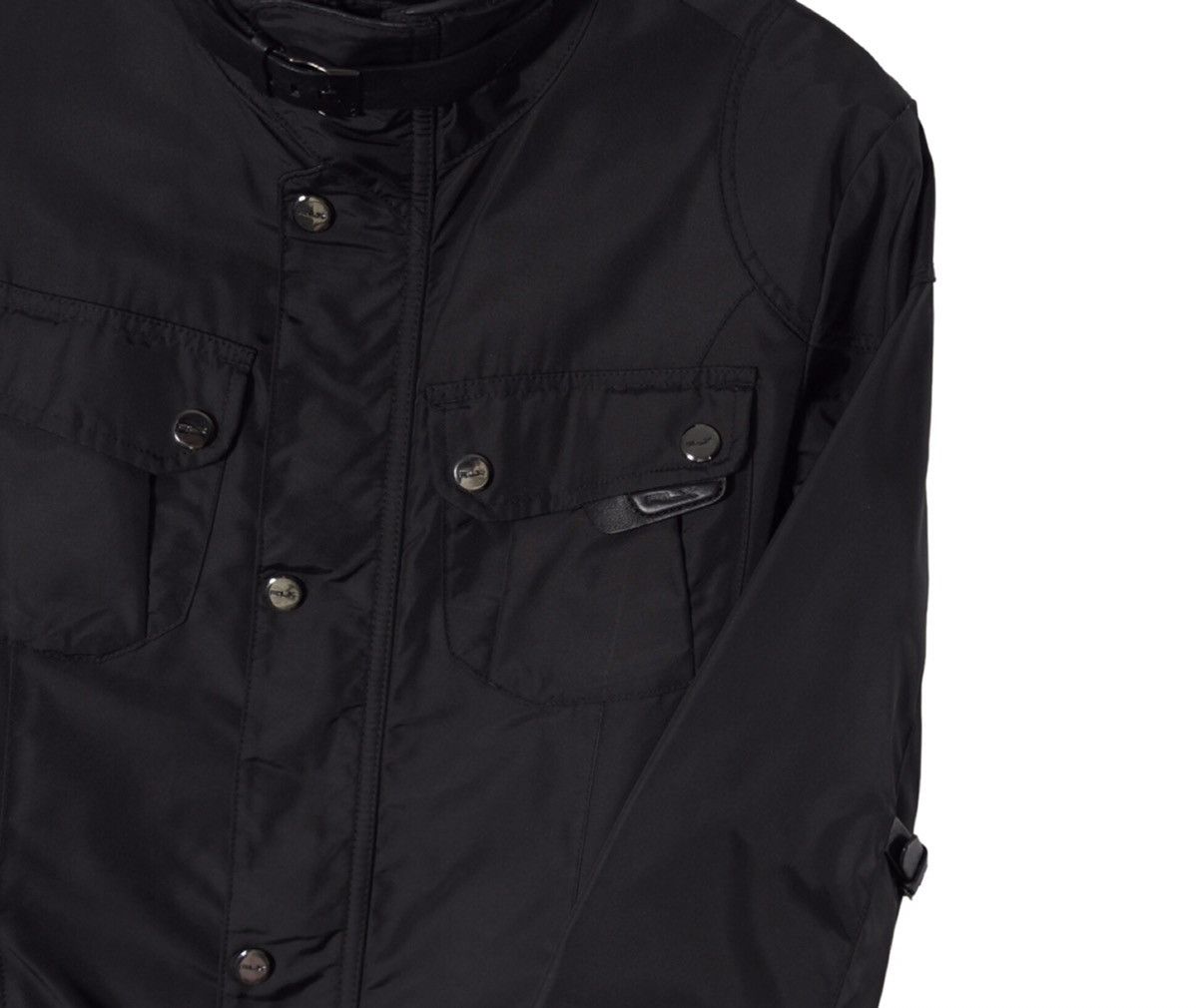 Ralph Lauren Black Label Ralph Lauren RLX Nylon Moto Jacket Womens Sz M Black Size M / US 6-8 / IT 42-44 - 8 Thumbnail