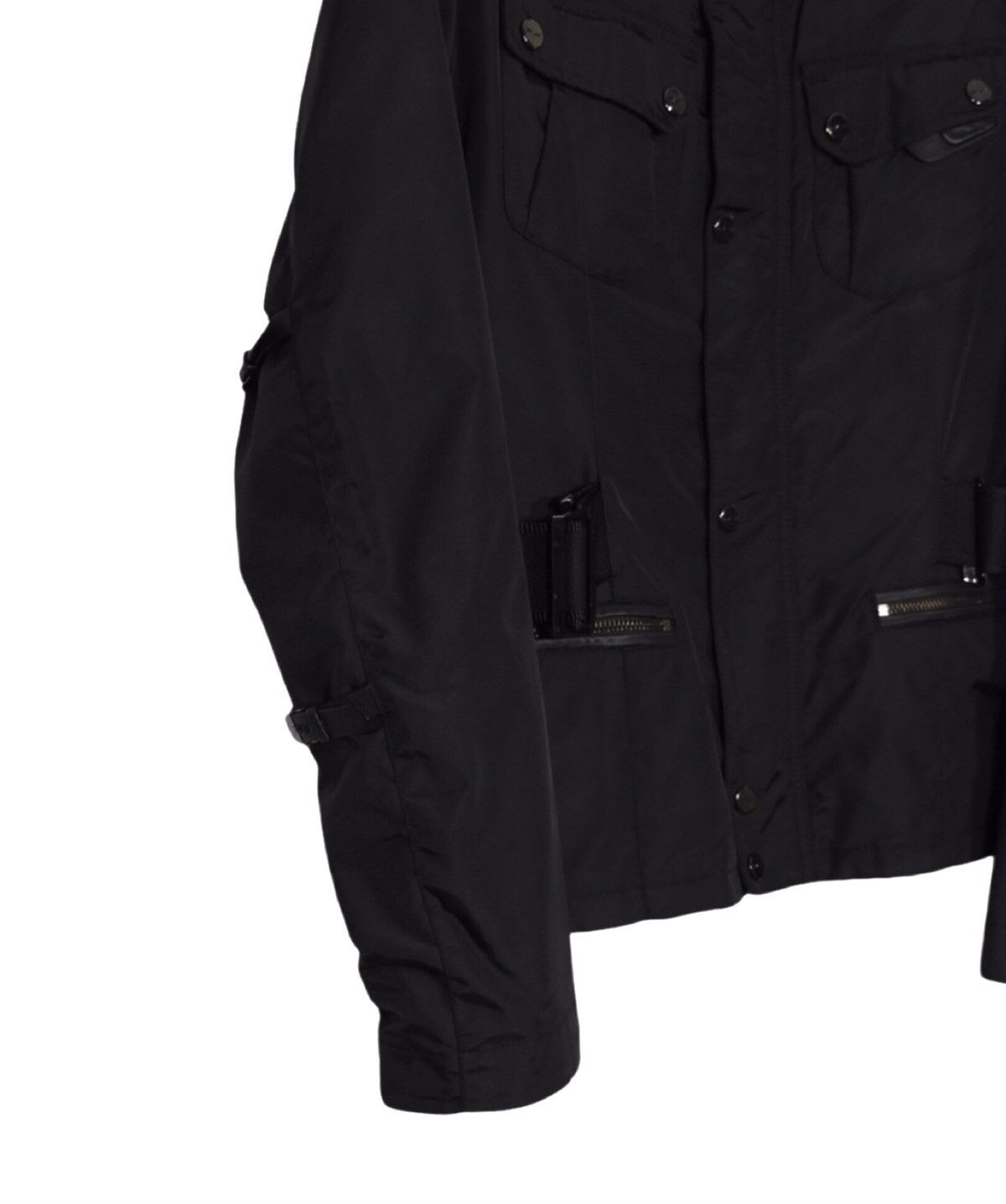 Ralph Lauren Black Label Ralph Lauren RLX Nylon Moto Jacket Womens Sz M Black Size M / US 6-8 / IT 42-44 - 6 Thumbnail