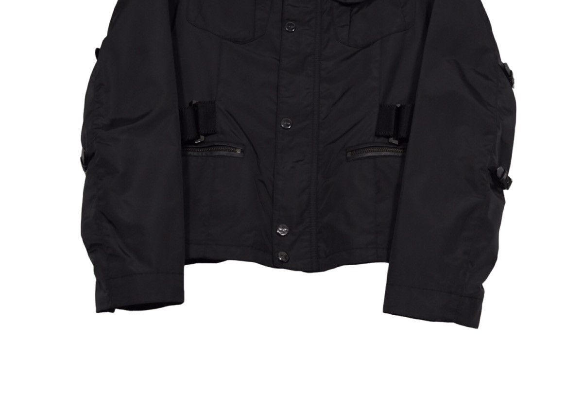 Ralph Lauren Black Label Ralph Lauren RLX Nylon Moto Jacket Womens Sz M Black Size M / US 6-8 / IT 42-44 - 5 Thumbnail