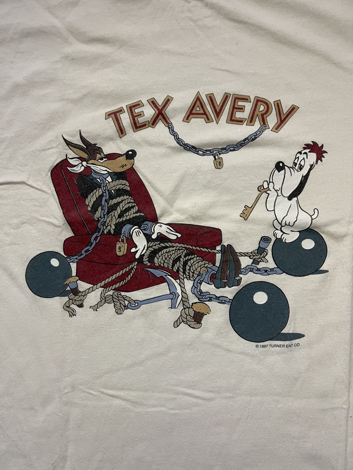 Cartoon Network × Vintage Tex Avery 1997 vintage 90s rare t-shirt Size US M / EU 48-50 / 2 - 2 Thumbnail