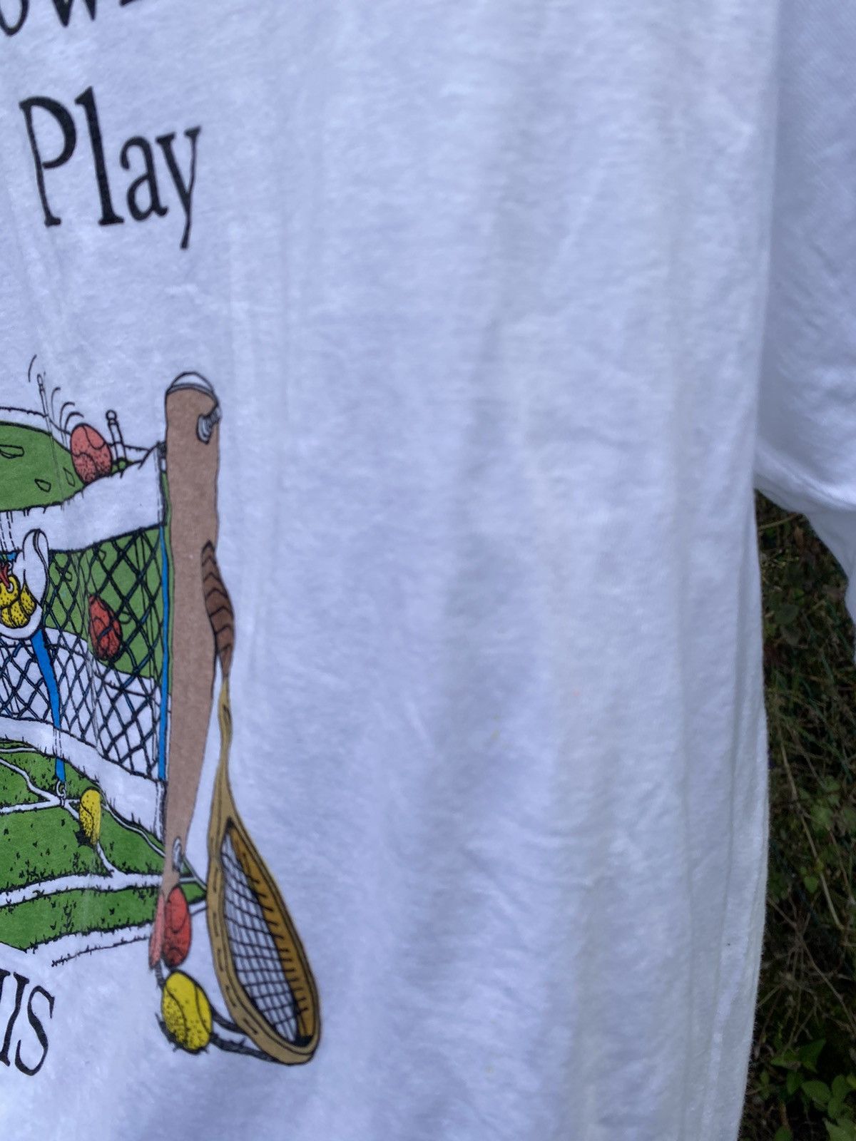 Vintage Fowl Play Tennis High Wind Production Size US XL / EU 56 / 4 - 9 Thumbnail