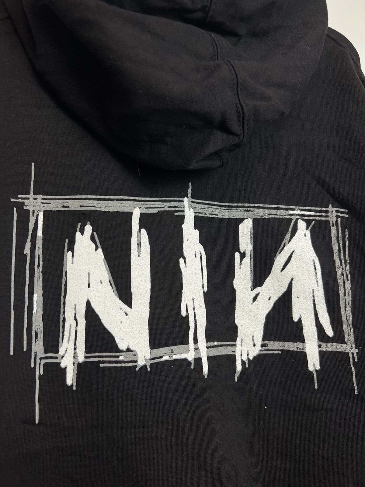 Band Tees 90s Vintage Nine Inch Nails Big Logo Band Zip Hoodie Grail Size US M / EU 48-50 / 2 - 3 Thumbnail