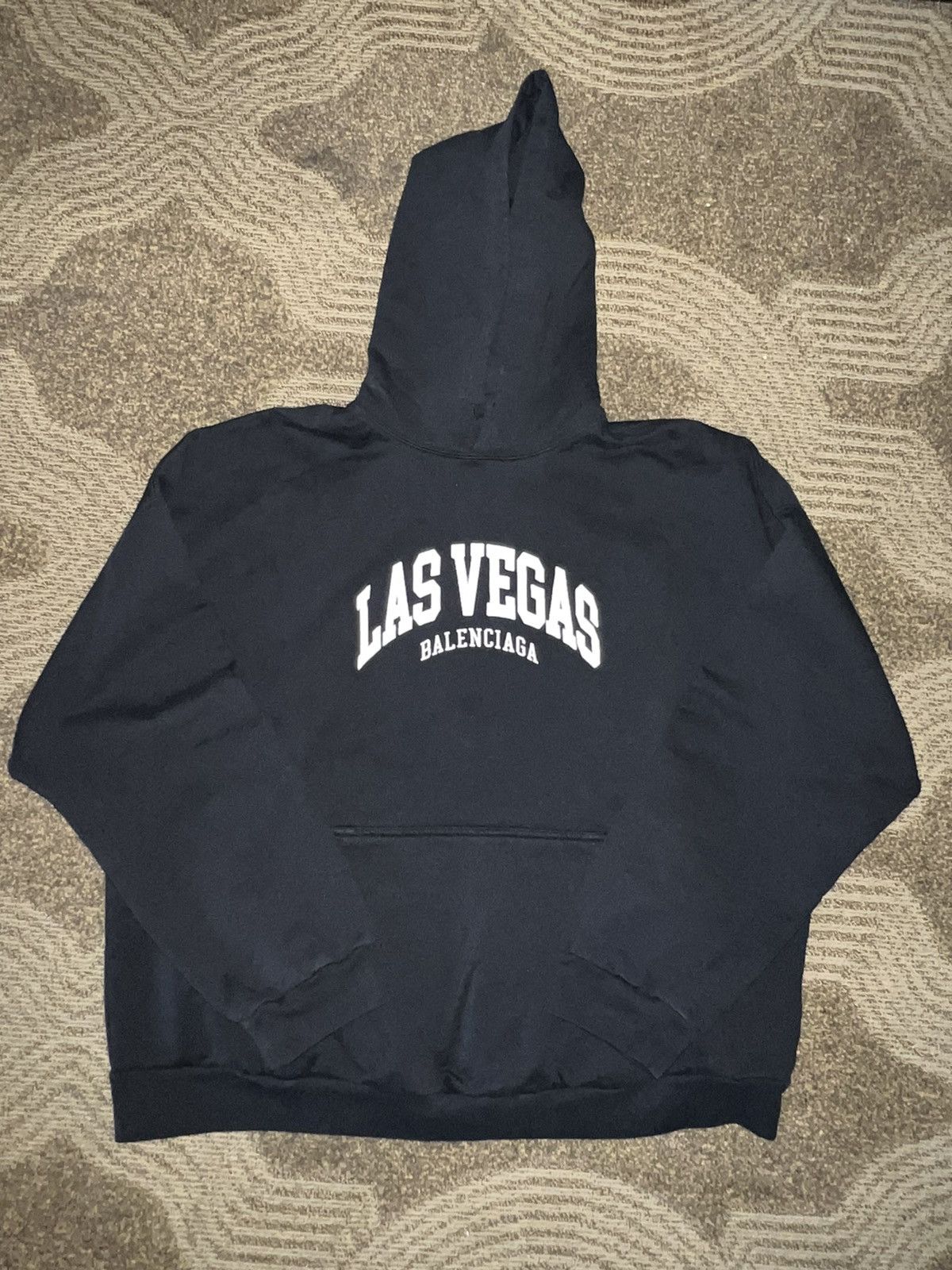 Balenciaga Balenciaga Las Vegas Cities Series Hoodie 27/50 Size US L / EU 52-54 / 3 - 1 Thumbnail
