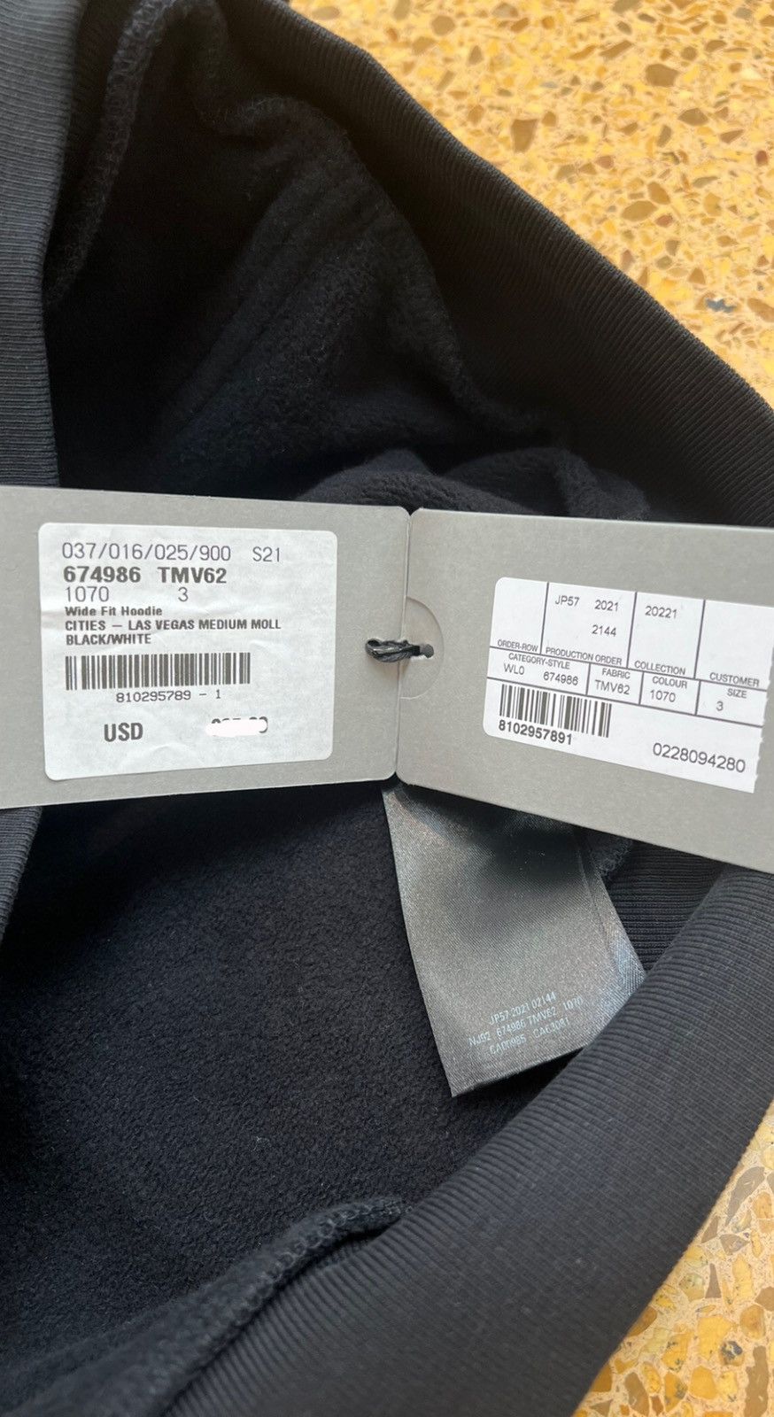 Balenciaga Balenciaga Las Vegas Cities Series Hoodie 27/50 Size US L / EU 52-54 / 3 - 4 Thumbnail
