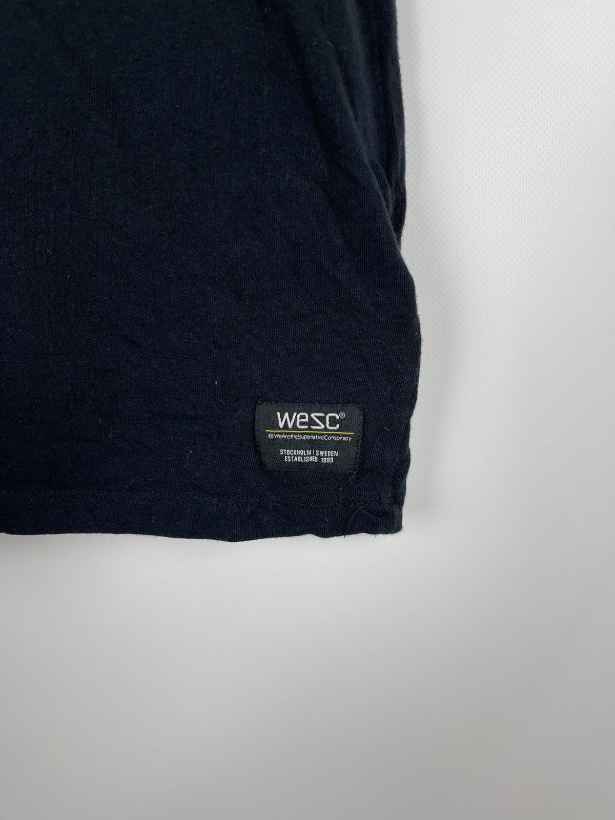 WeSC WESC skateboard flame scythe death big logo tee shirt Size US L / EU 52-54 / 3 - 4 Thumbnail