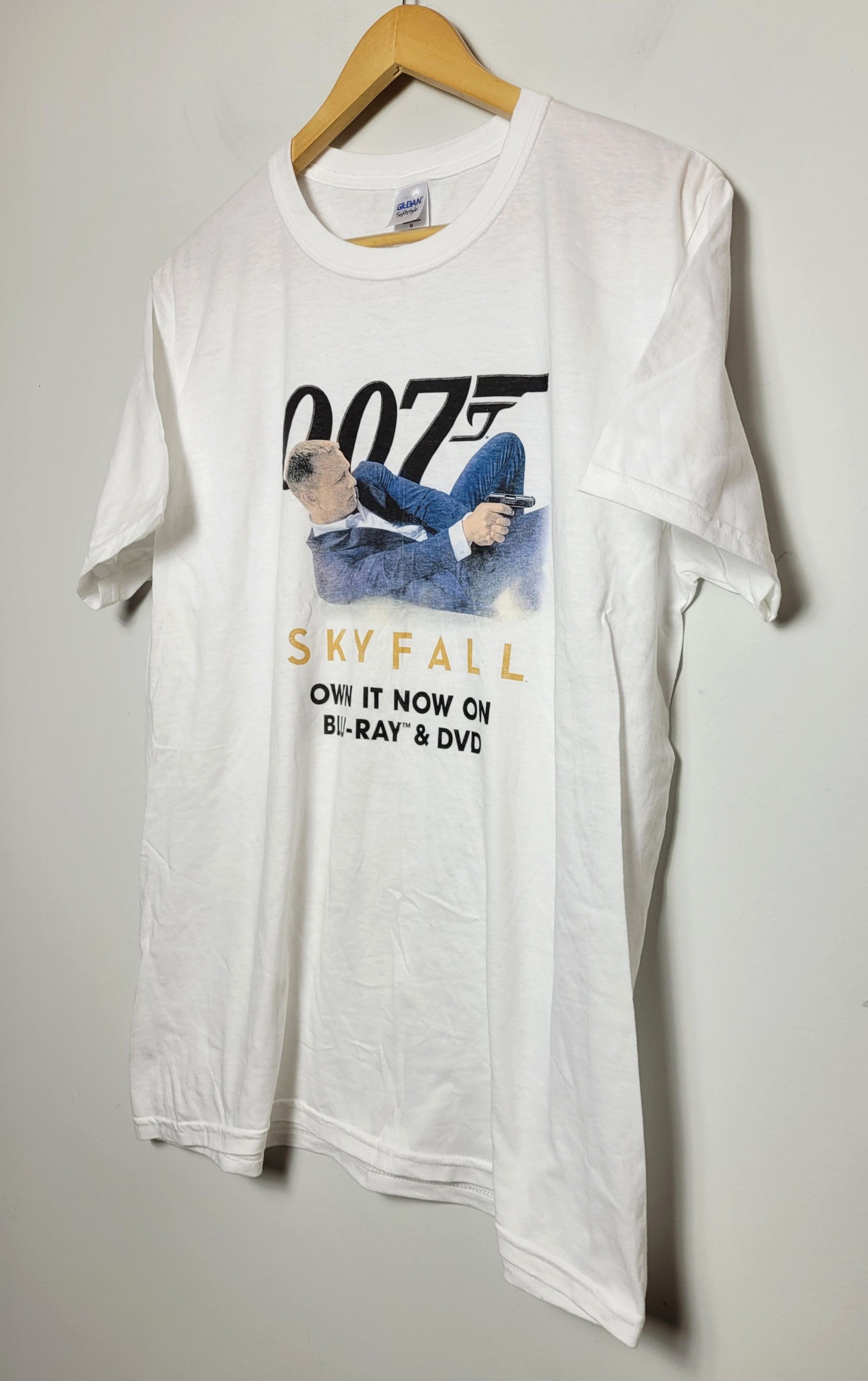 Vintage James Bond Skyfall 2012 promo t-shirt Size US L / EU 52-54 / 3 - 3 Thumbnail