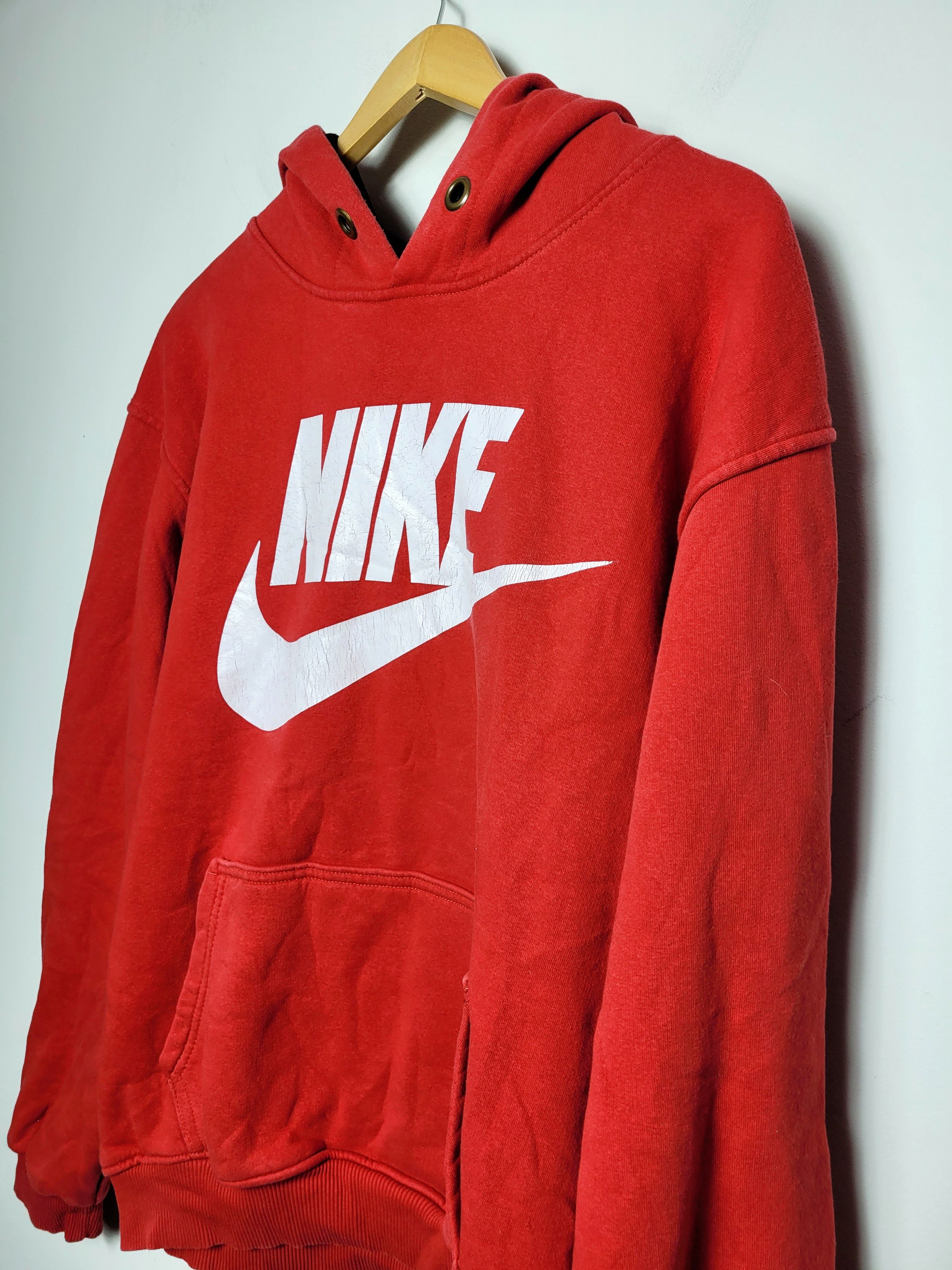 Nike × Vintage Nike spellout vintage y2k 2000 hoodie Size US XL / EU 56 / 4 - 3 Thumbnail