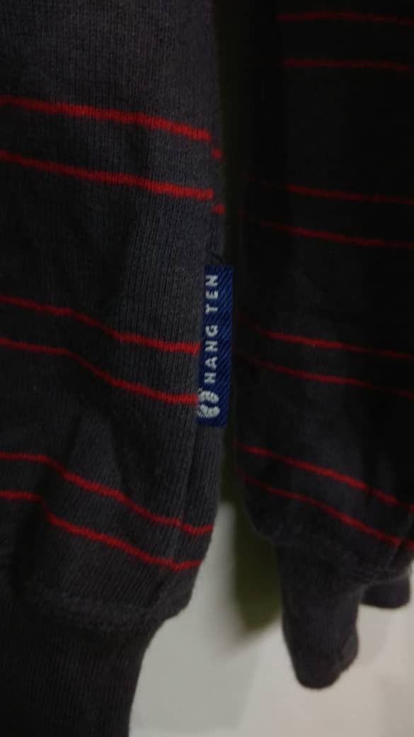 Hang Ten Stripe Sweatshirt -R4