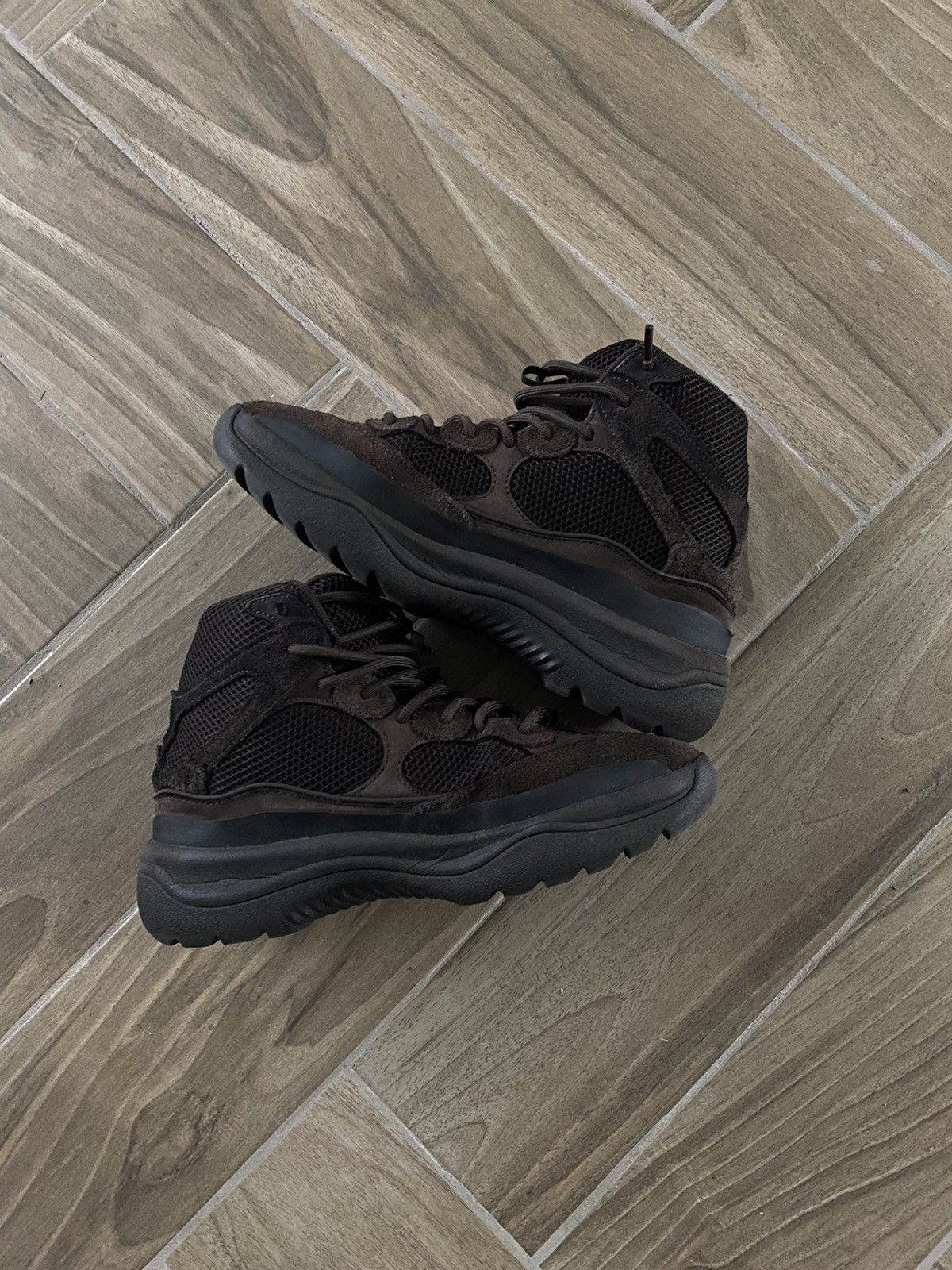 Brown Yeezy Oil Boots Adidas Yeezy Desert Boot Oil Brown Athletic