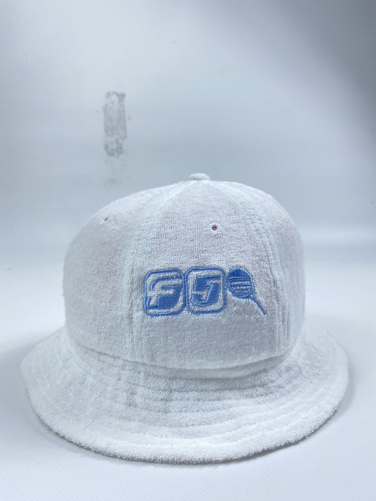 Fubu 🔥LASTDROP🔥 Fubu Bathrobe Material White Bucket Hat Cap Size ONE SIZE - 9 Thumbnail