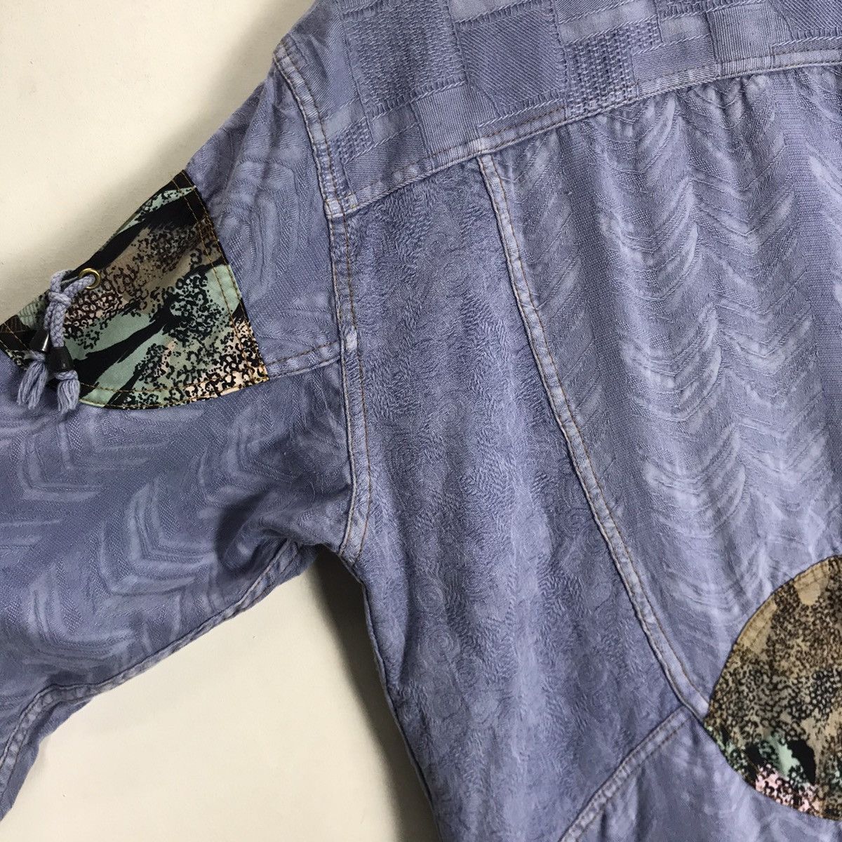 Japanese Brand Unisex Iconic Japanese Traditions Sashiko Boro Oversize Size US M / EU 48-50 / 2 - 20 Thumbnail