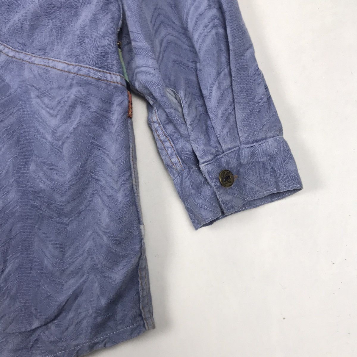 Japanese Brand Unisex Iconic Japanese Traditions Sashiko Boro Oversize Size US M / EU 48-50 / 2 - 17 Thumbnail