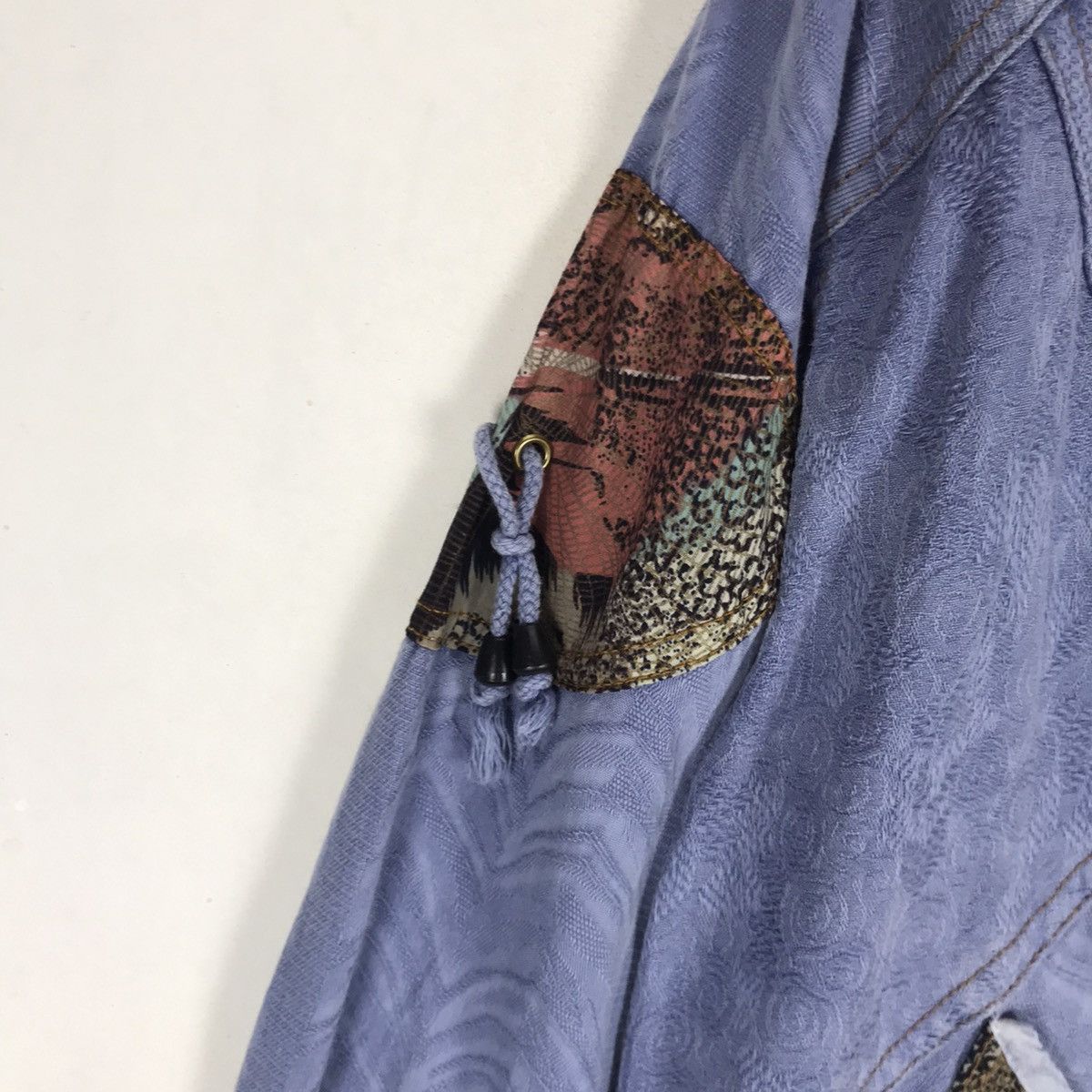 Japanese Brand Unisex Iconic Japanese Traditions Sashiko Boro Oversize Size US M / EU 48-50 / 2 - 9 Thumbnail