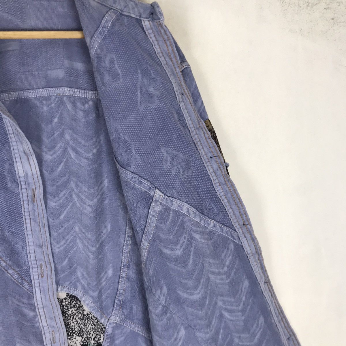 Japanese Brand Unisex Iconic Japanese Traditions Sashiko Boro Oversize Size US M / EU 48-50 / 2 - 22 Thumbnail