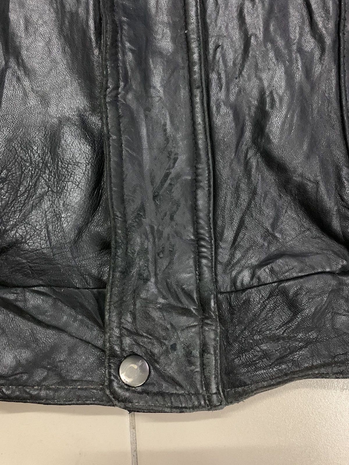Vintage Leather Jacket ‘sheepskin’ Size US XL / EU 56 / 4 - 8 Thumbnail