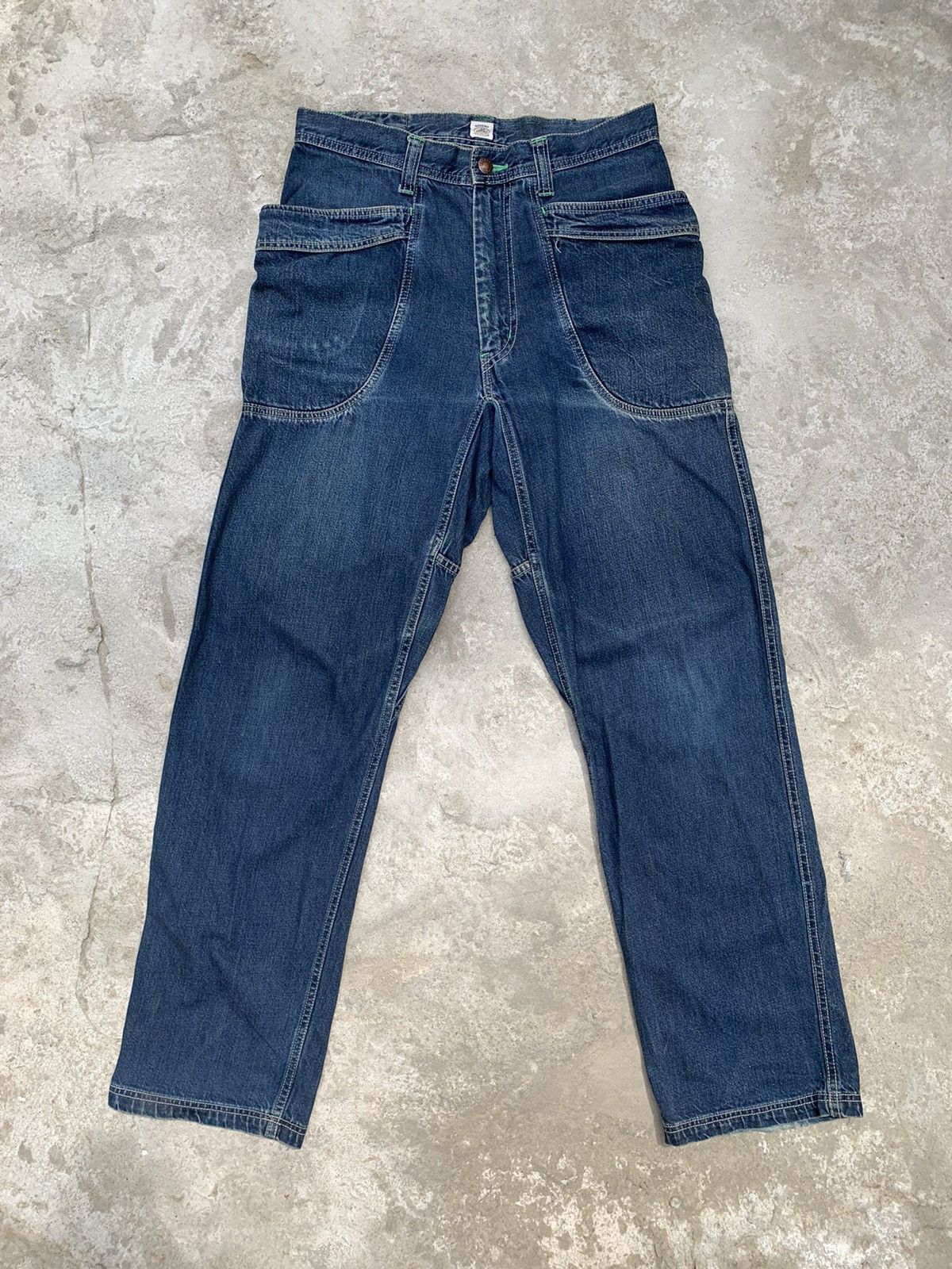 Japanese Brand GO HEMP VENDOR ANKLE CUT PANTS by JO HASHIMOTO Size US 31 - 2 Thumbnail