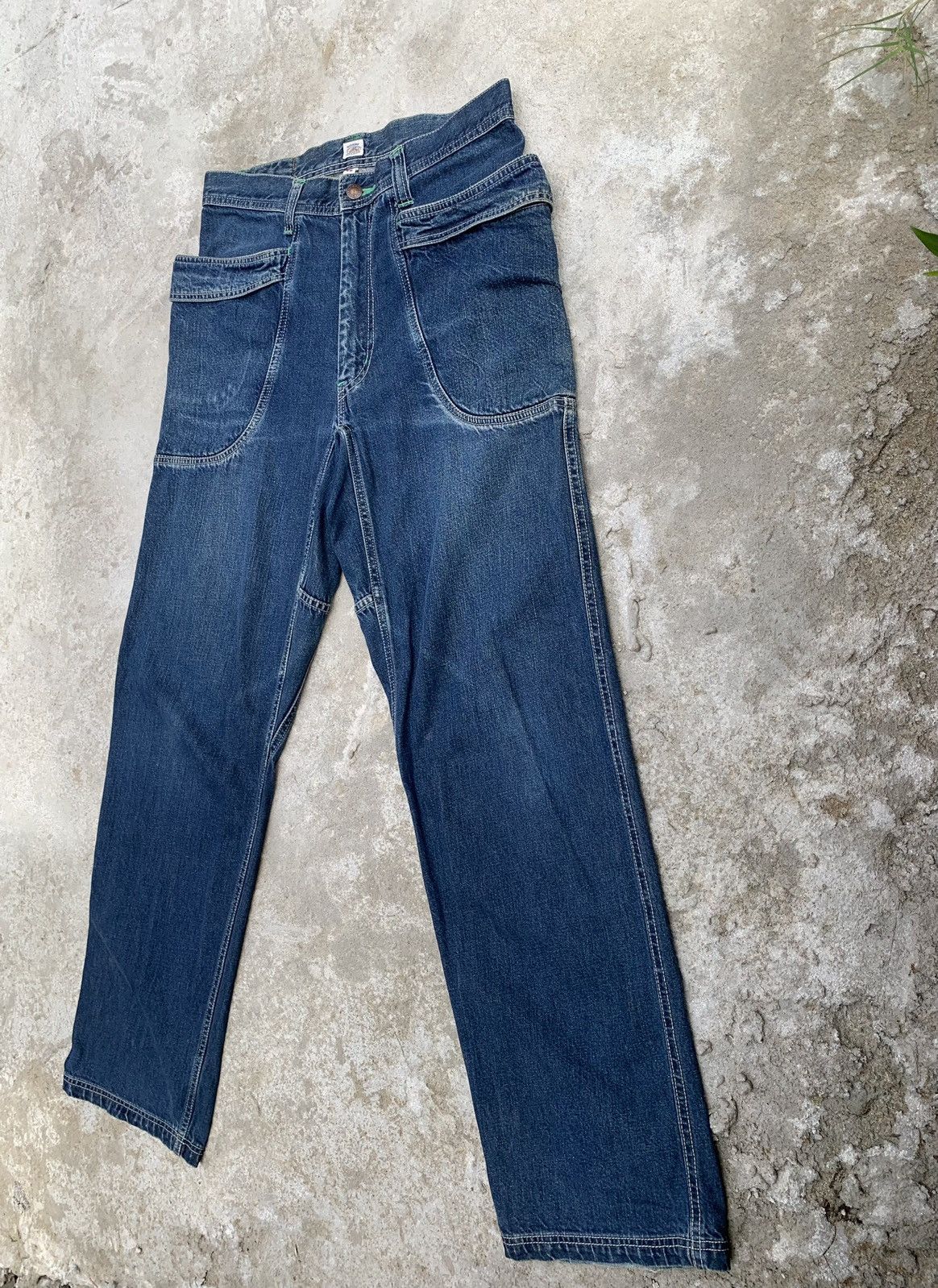 Japanese Brand GO HEMP VENDOR ANKLE CUT PANTS by JO HASHIMOTO Size US 31 - 4 Thumbnail