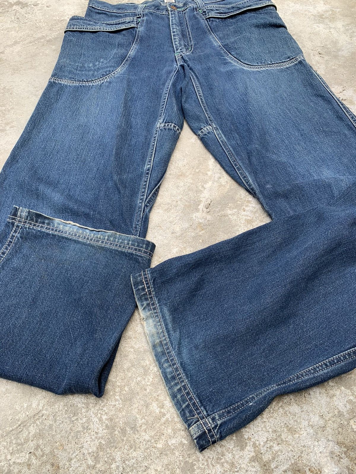 Japanese Brand GO HEMP VENDOR ANKLE CUT PANTS by JO HASHIMOTO Size US 31 - 13 Thumbnail
