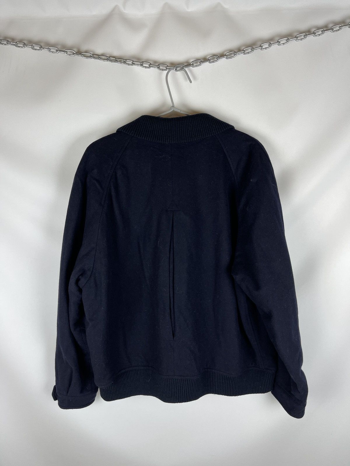Burberry Burberrys vintage wool cashmere nova check small logo bomber Size US L / EU 52-54 / 3 - 14 Thumbnail