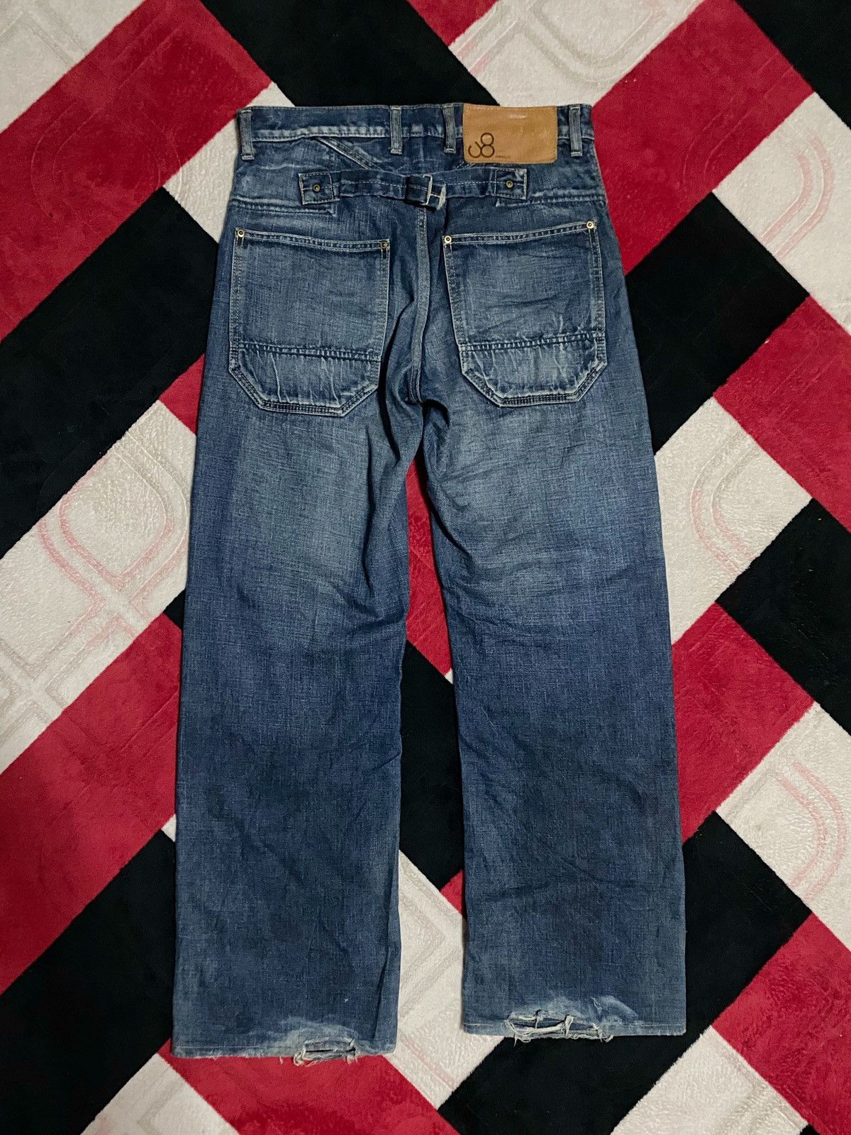Johnbull Japanese Brand John Bull Kojima Back Buckle Japan Denim Size US 32 / EU 48 - 7 Thumbnail