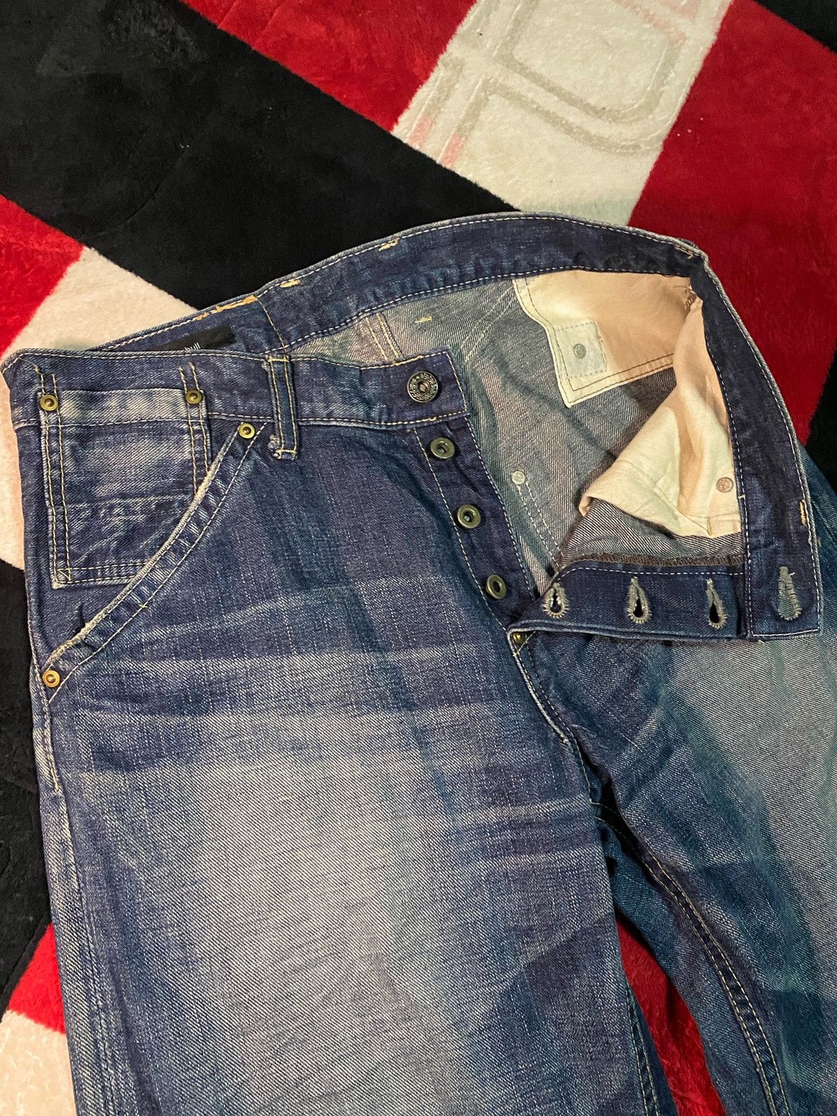 Johnbull Japanese Brand John Bull Kojima Back Buckle Japan Denim Size US 32 / EU 48 - 6 Thumbnail