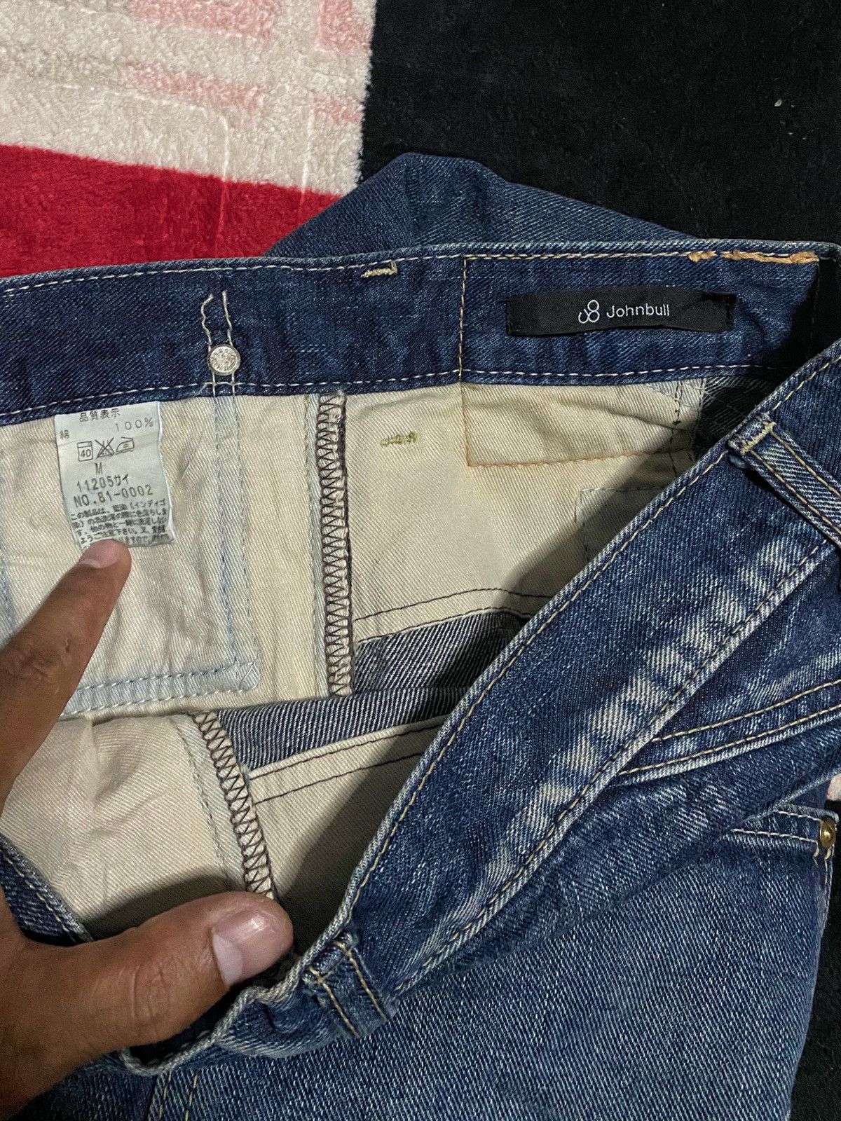 Johnbull Japanese Brand John Bull Kojima Back Buckle Japan Denim Size US 32 / EU 48 - 12 Thumbnail