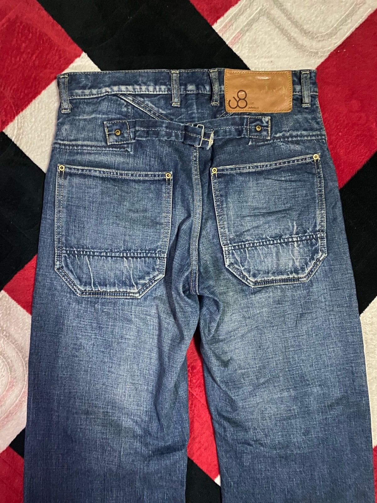 Johnbull Japanese Brand John Bull Kojima Back Buckle Japan Denim Size US 32 / EU 48 - 8 Thumbnail