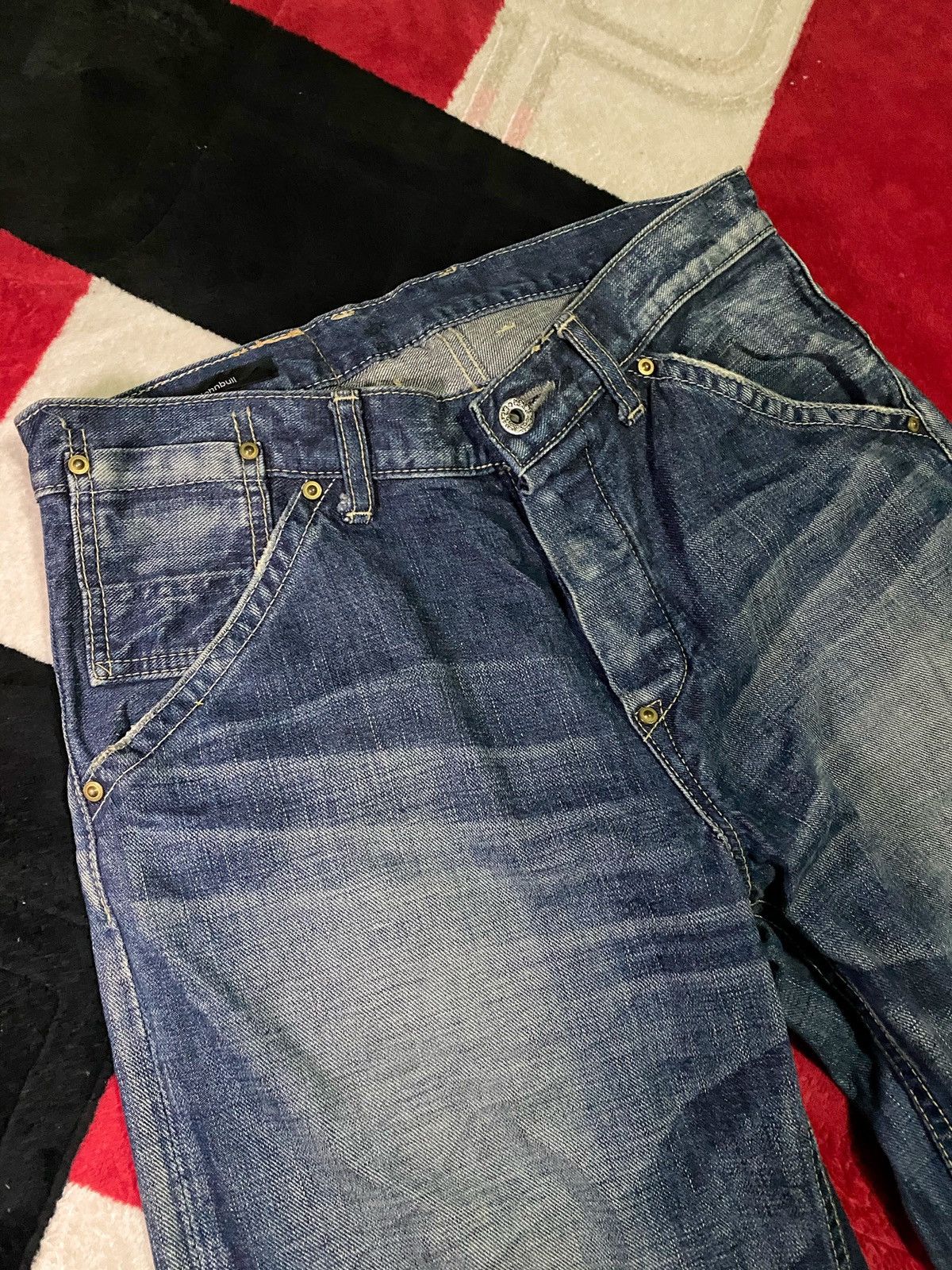 Johnbull Japanese Brand John Bull Kojima Back Buckle Japan Denim Size US 32 / EU 48 - 4 Thumbnail