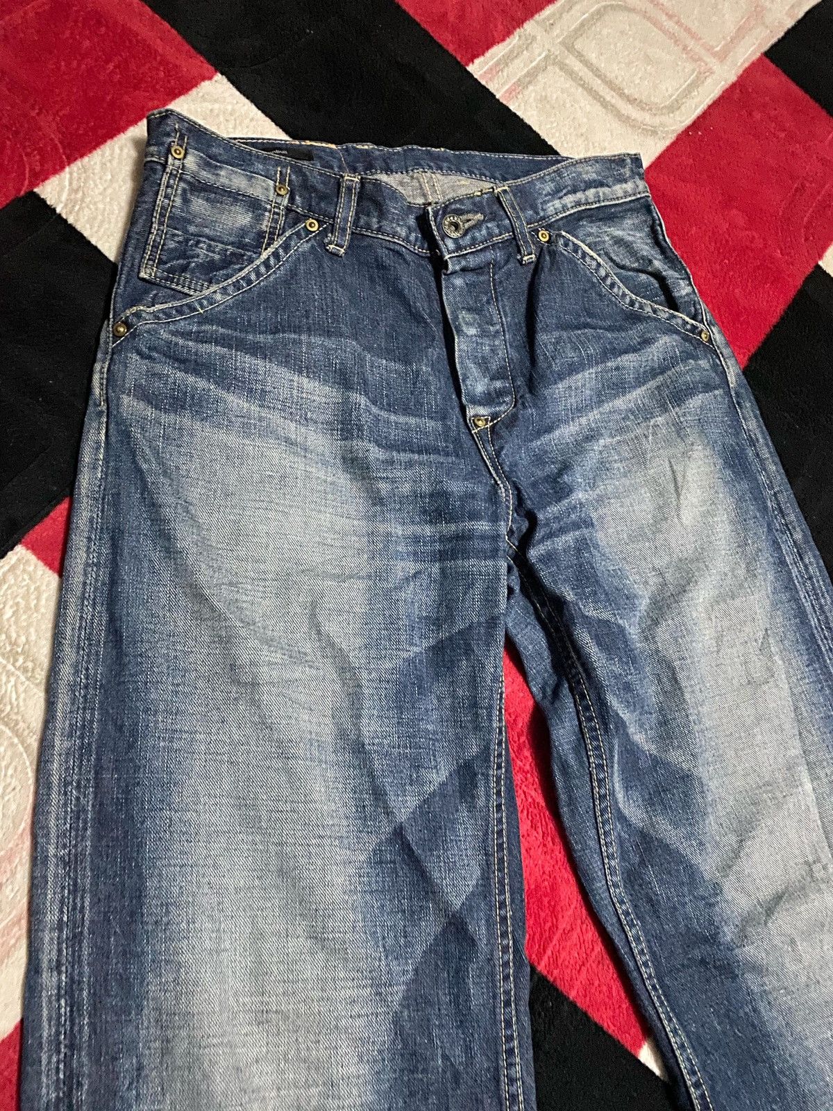 Johnbull Japanese Brand John Bull Kojima Back Buckle Japan Denim Size US 32 / EU 48 - 3 Thumbnail