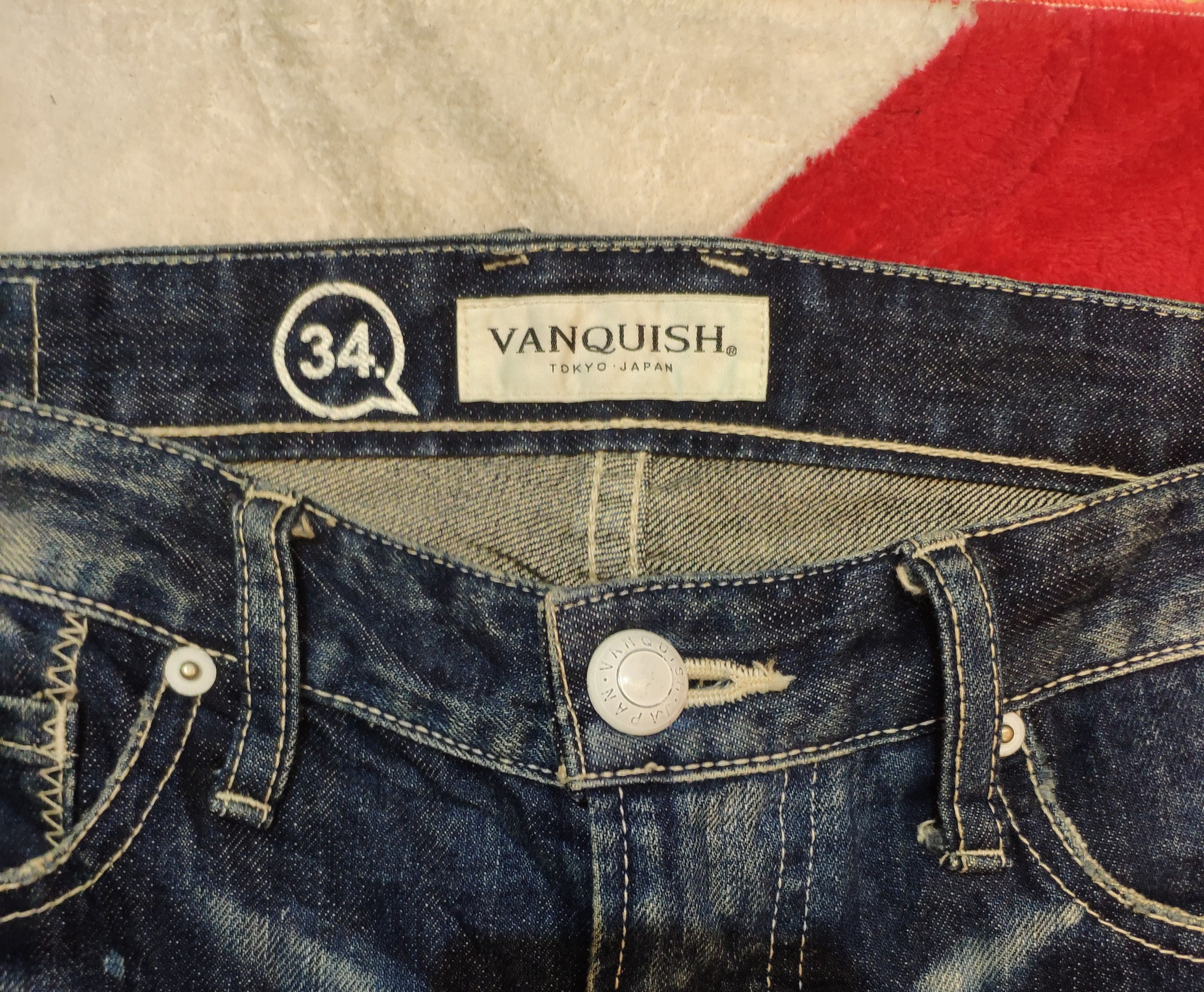 Japanese Brand × Vanquish Vanquish Tokyo Painter Denim Jeans Size US 34 / EU 50 - 6 Thumbnail