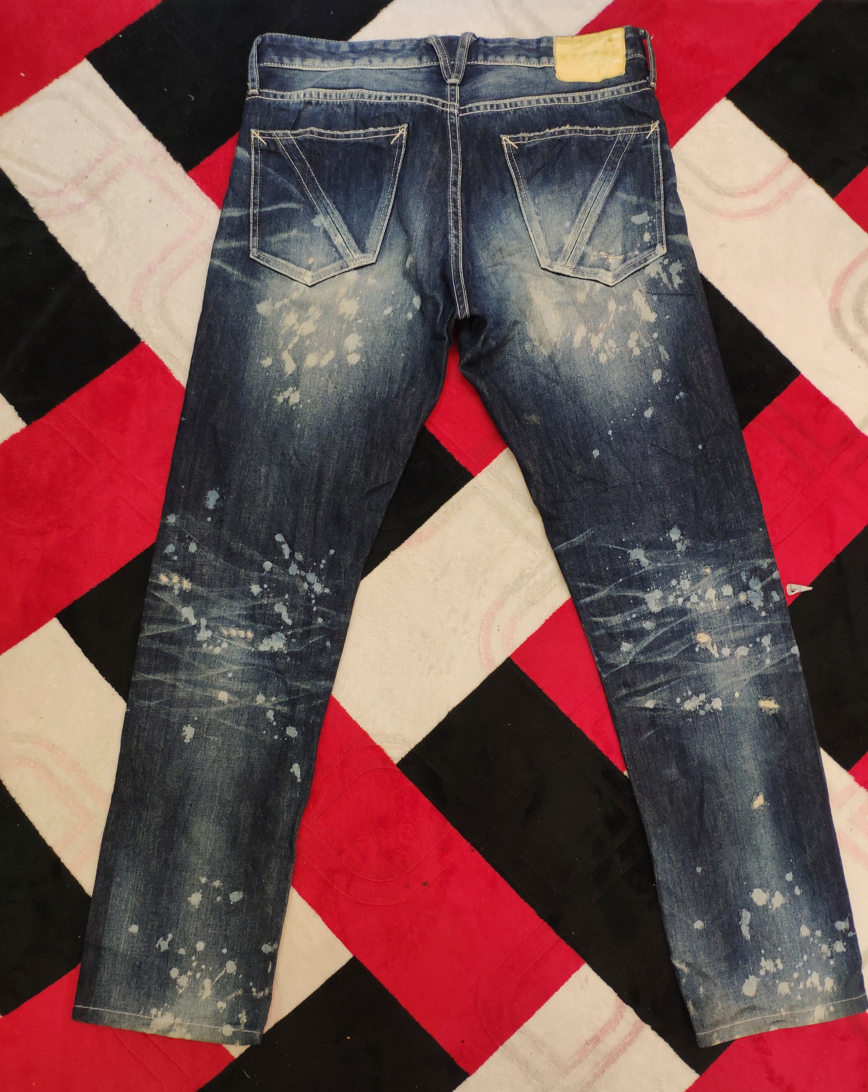 Japanese Brand × Vanquish Vanquish Tokyo Painter Denim Jeans Size US 34 / EU 50 - 2 Thumbnail