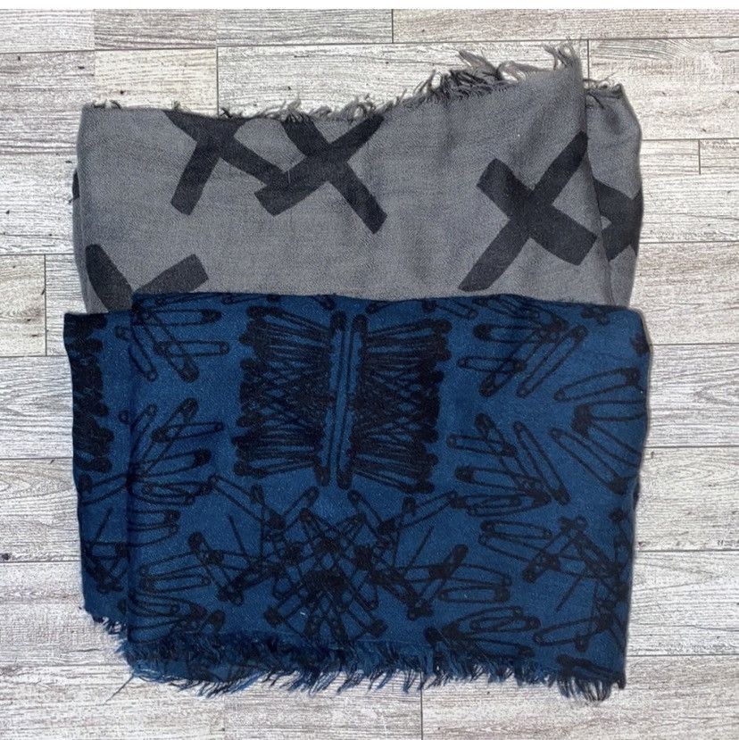 Vintage Vintage, Emo, Large, Ram Hem, Scarf/Shawl Bundle Size ONE SIZE - 3 Thumbnail