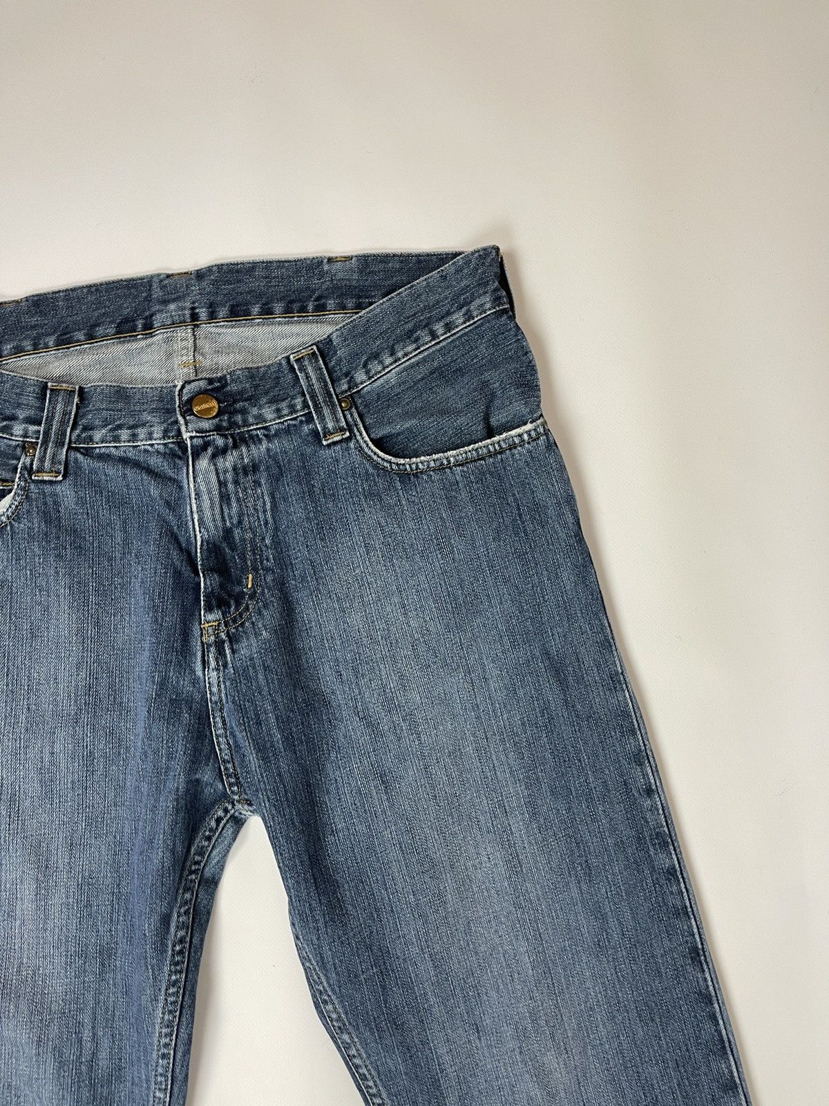 Carhartt Carhartt vintage rocking pant distressed denim jeans Size US 32 / EU 48 - 14 Thumbnail