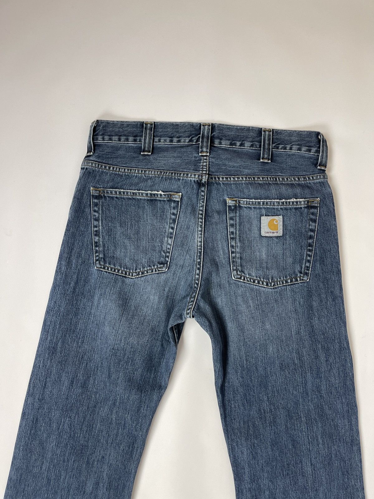 Carhartt Carhartt vintage rocking pant distressed denim jeans Size US 32 / EU 48 - 6 Thumbnail
