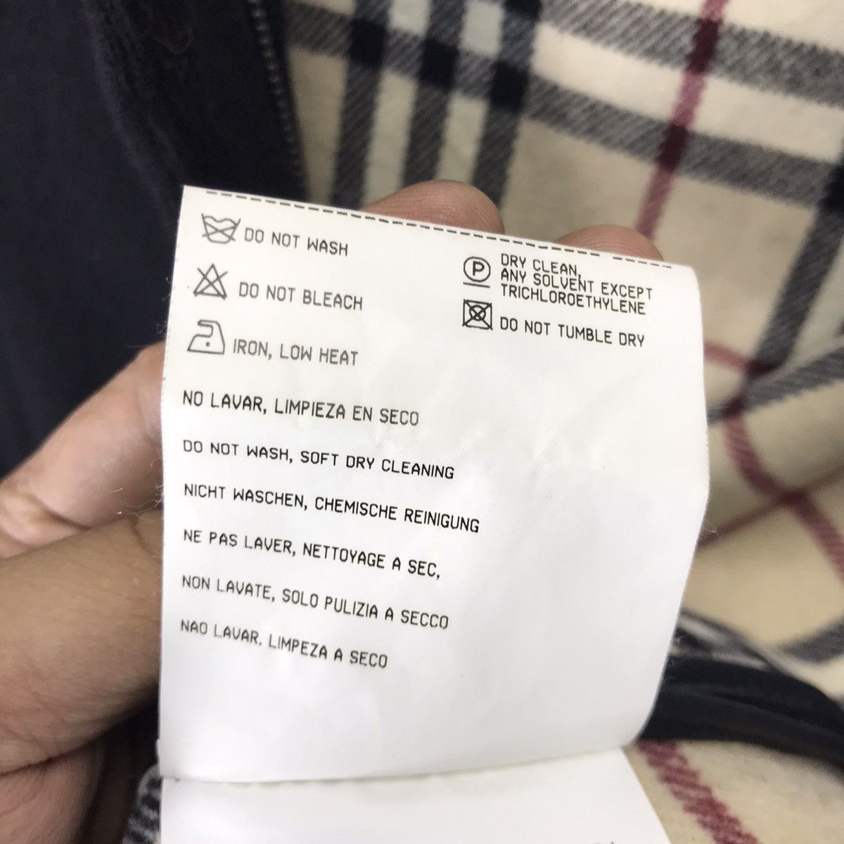 Burberry Made in Spain Burberry London Nova Check Wool Jacket Size M / US 6-8 / IT 42-44 - 13 Thumbnail