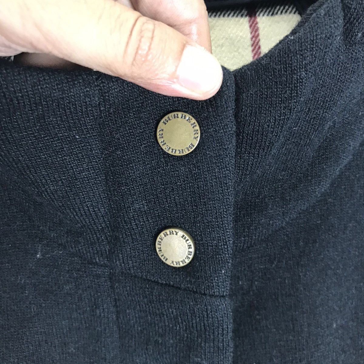 Burberry Made in Spain Burberry London Nova Check Wool Jacket Size M / US 6-8 / IT 42-44 - 18 Thumbnail