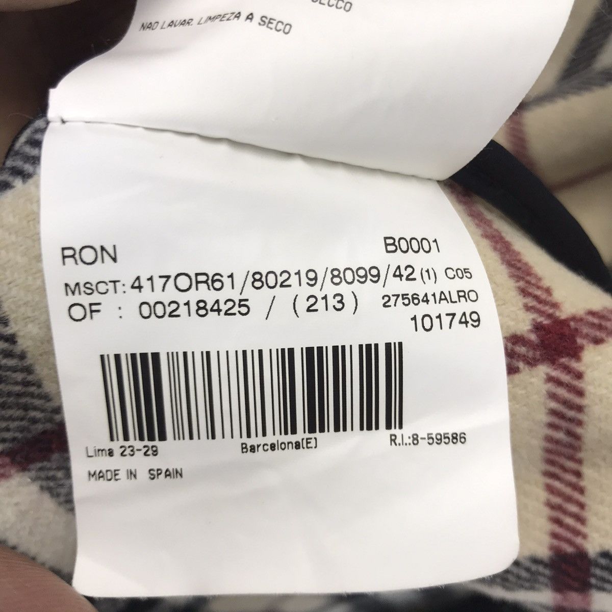 Burberry Made in Spain Burberry London Nova Check Wool Jacket Size M / US 6-8 / IT 42-44 - 12 Thumbnail