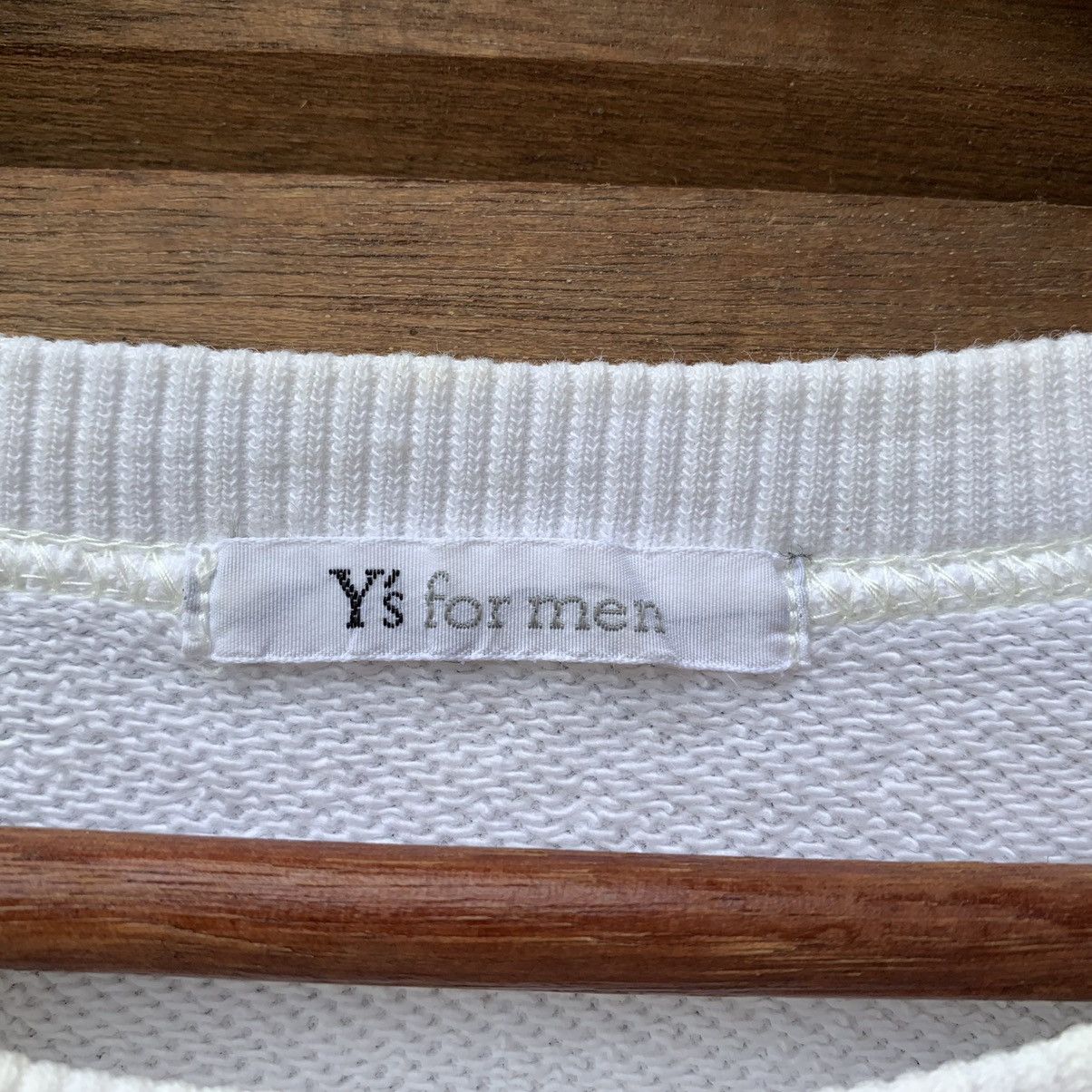 Yohji Yamamoto Yohji Yamamoto YS FOR MEN Crewneck Big Logo Size US L / EU 52-54 / 3 - 8 Thumbnail