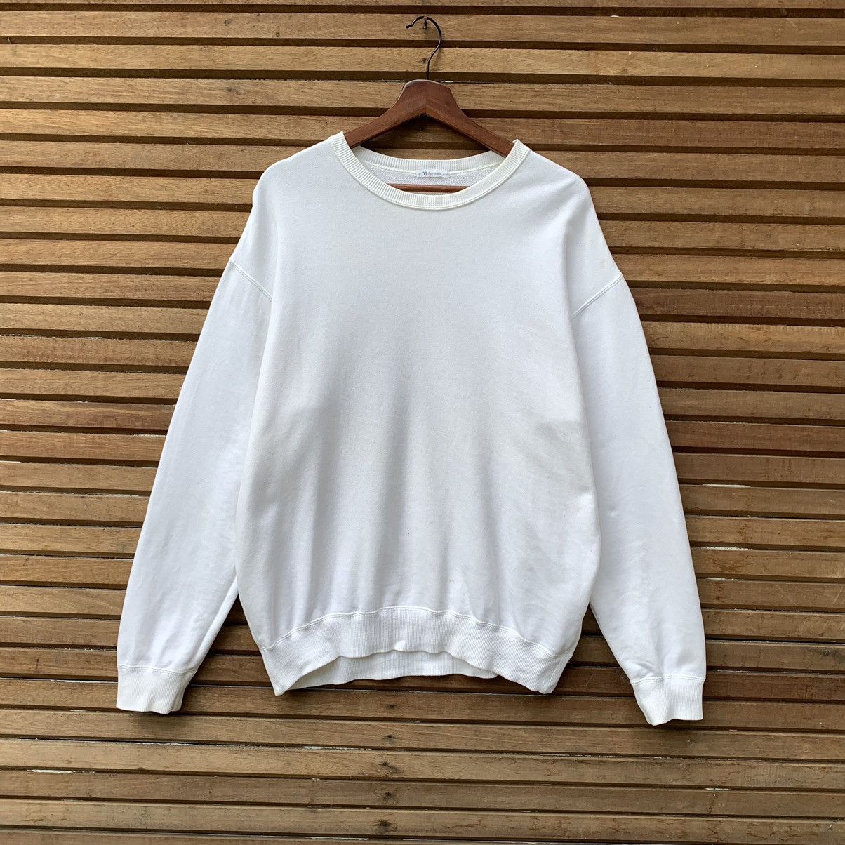 Yohji Yamamoto YS FOR MEN Crewneck Big Logo