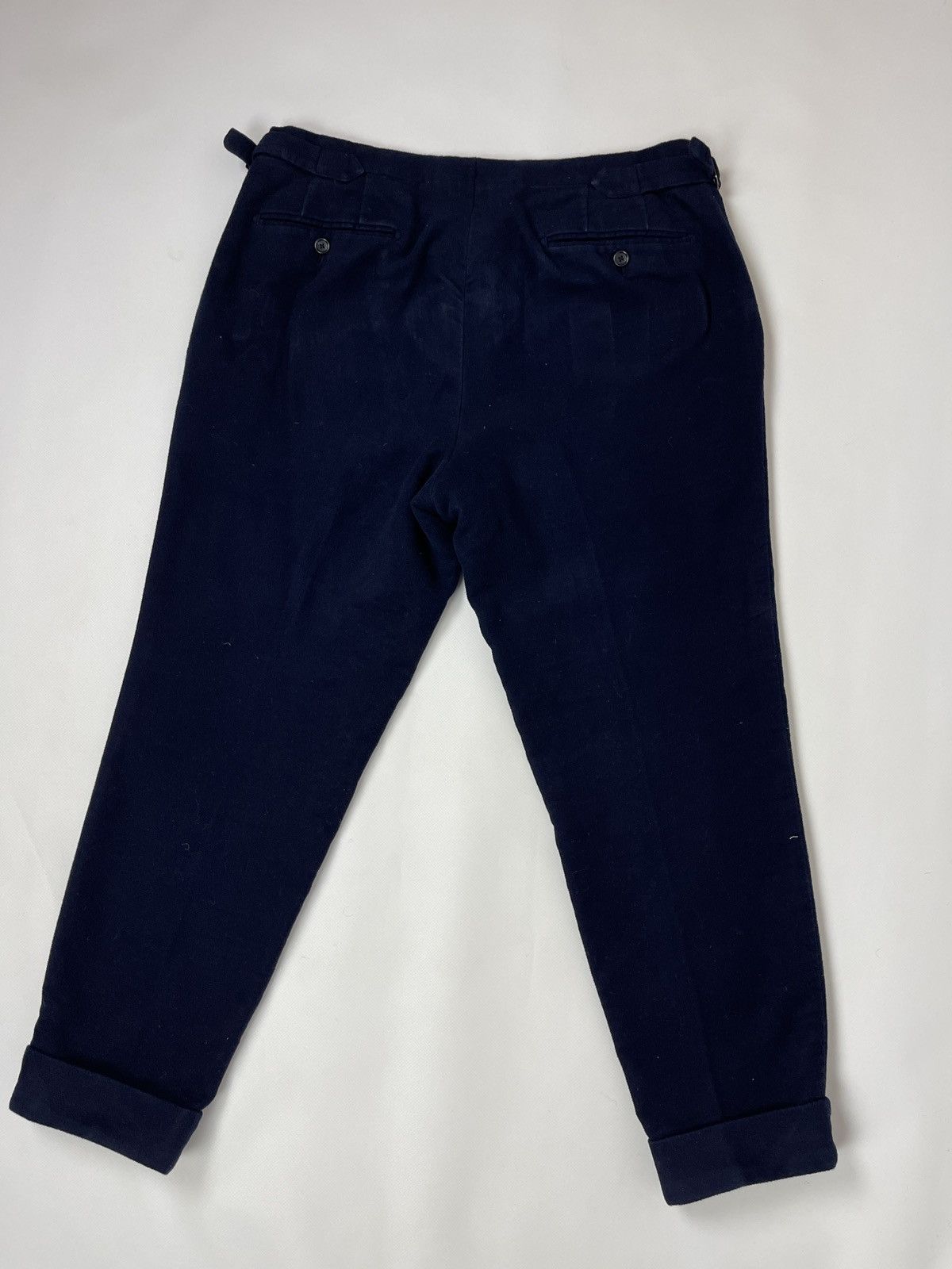 Suitsupply Suitsupply Lazio Navy cropped short pants chinos Size 42S - 3 Thumbnail