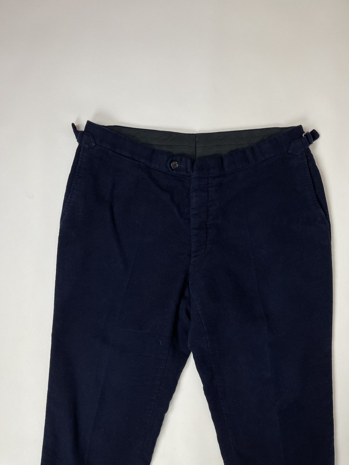 Suitsupply Suitsupply Lazio Navy cropped short pants chinos Size 42S - 7 Thumbnail