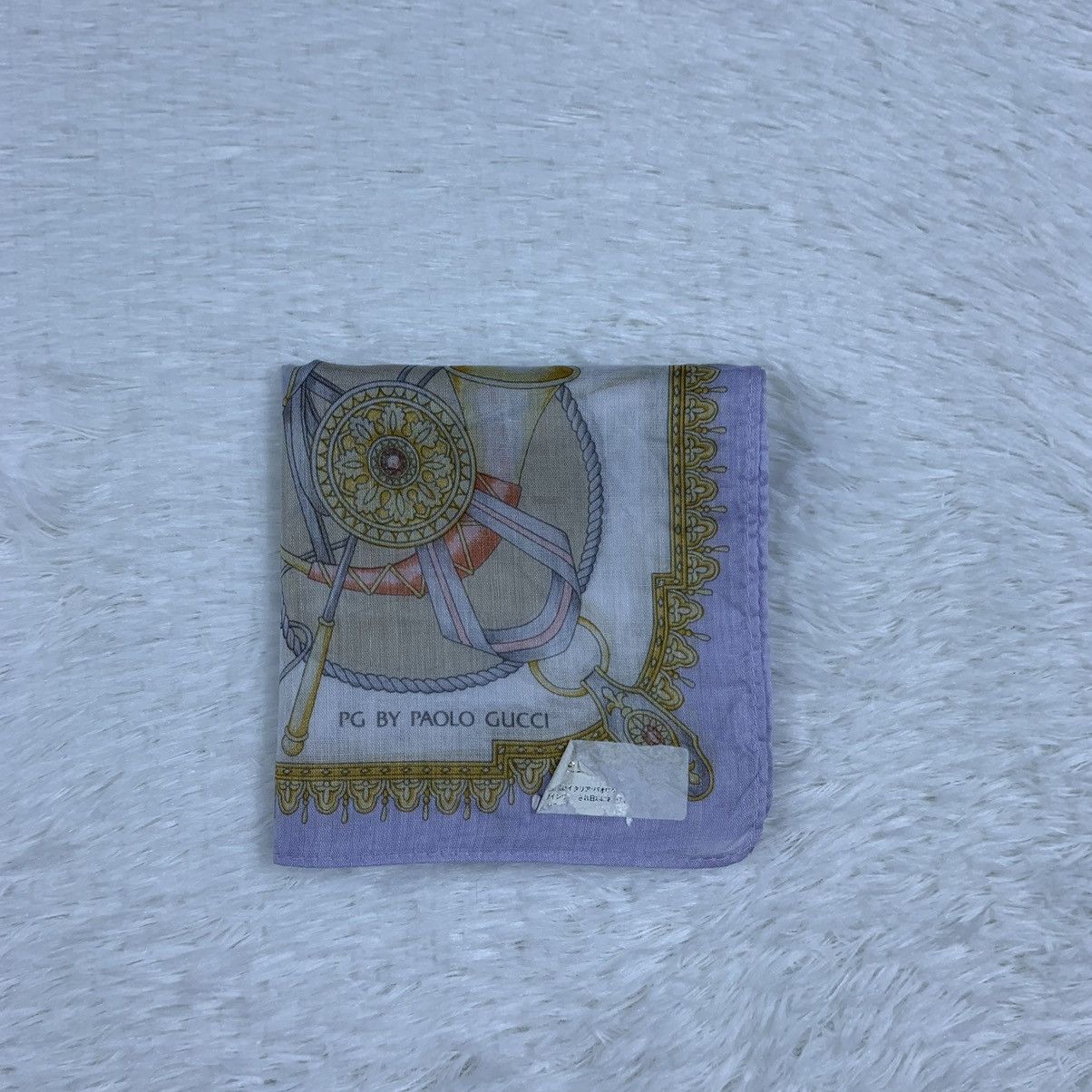 Paolo Gucci × Vintage PAOLO GUCCI handkerchief handky bandana Size ONE SIZE - 3 Thumbnail