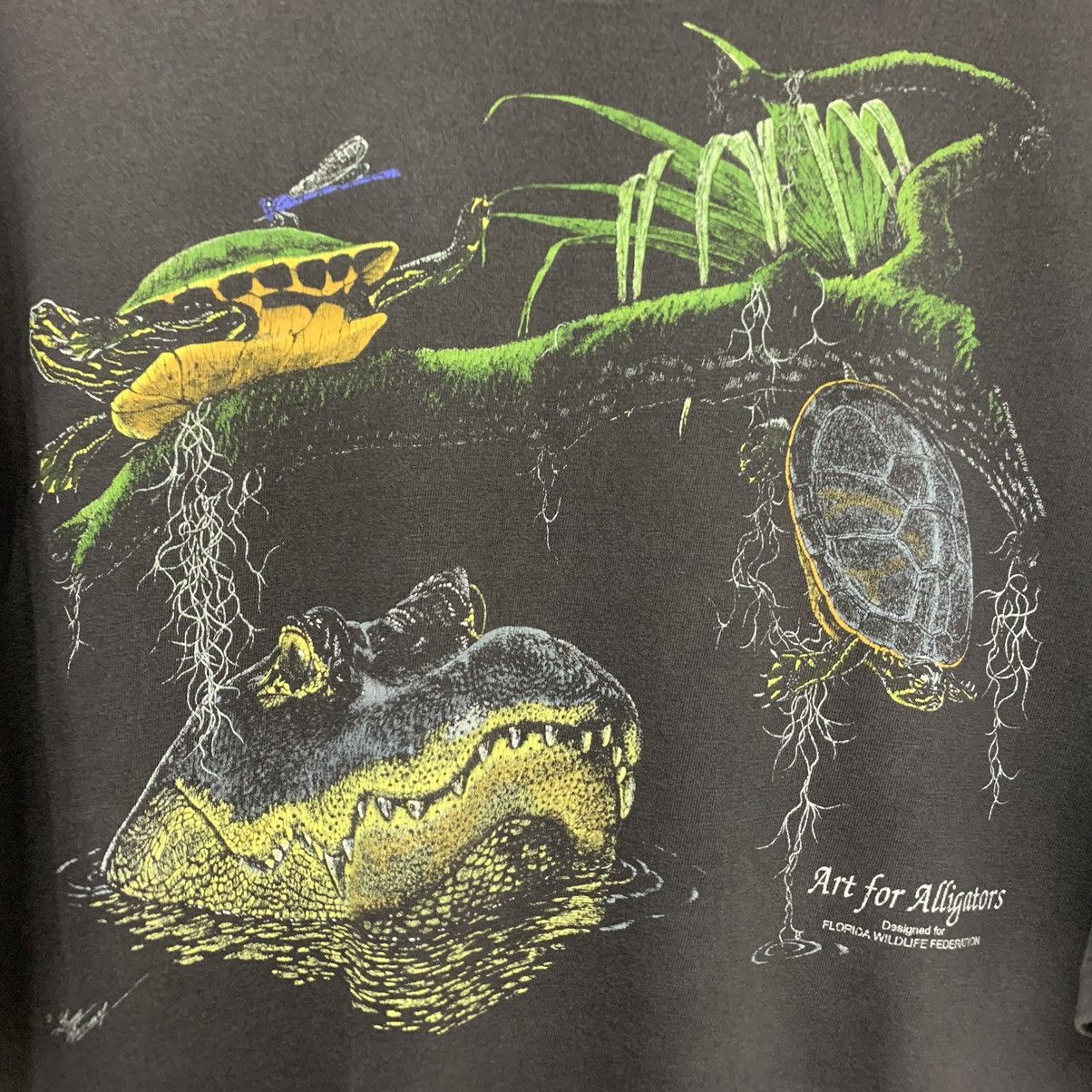 Habitat × Vintage Vintage 90s Gatorland T-shirt Size US L / EU 52-54 / 3 - 6 Thumbnail